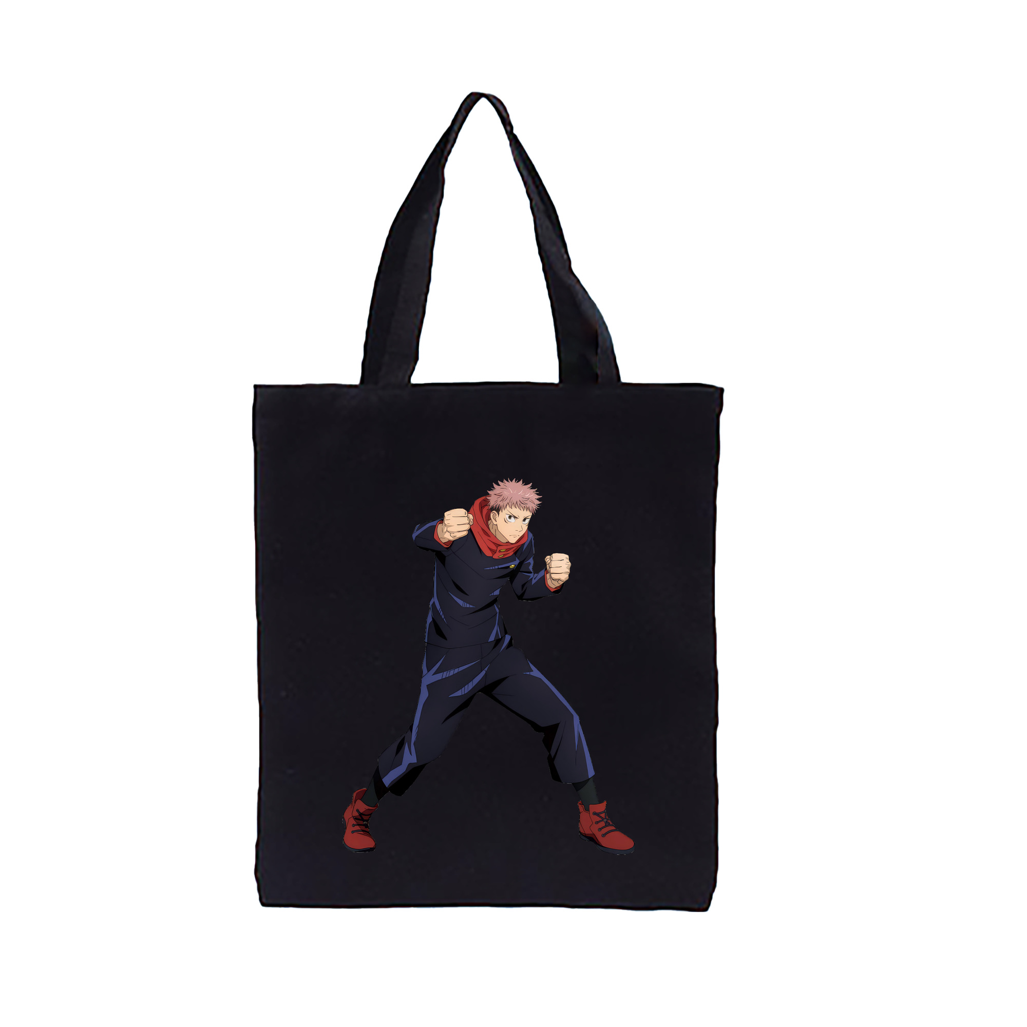 （画像用） 呪術廻戦 Jujutsu Kaisen 縦型キャンバス生地手提げバッグ　トートバッグ