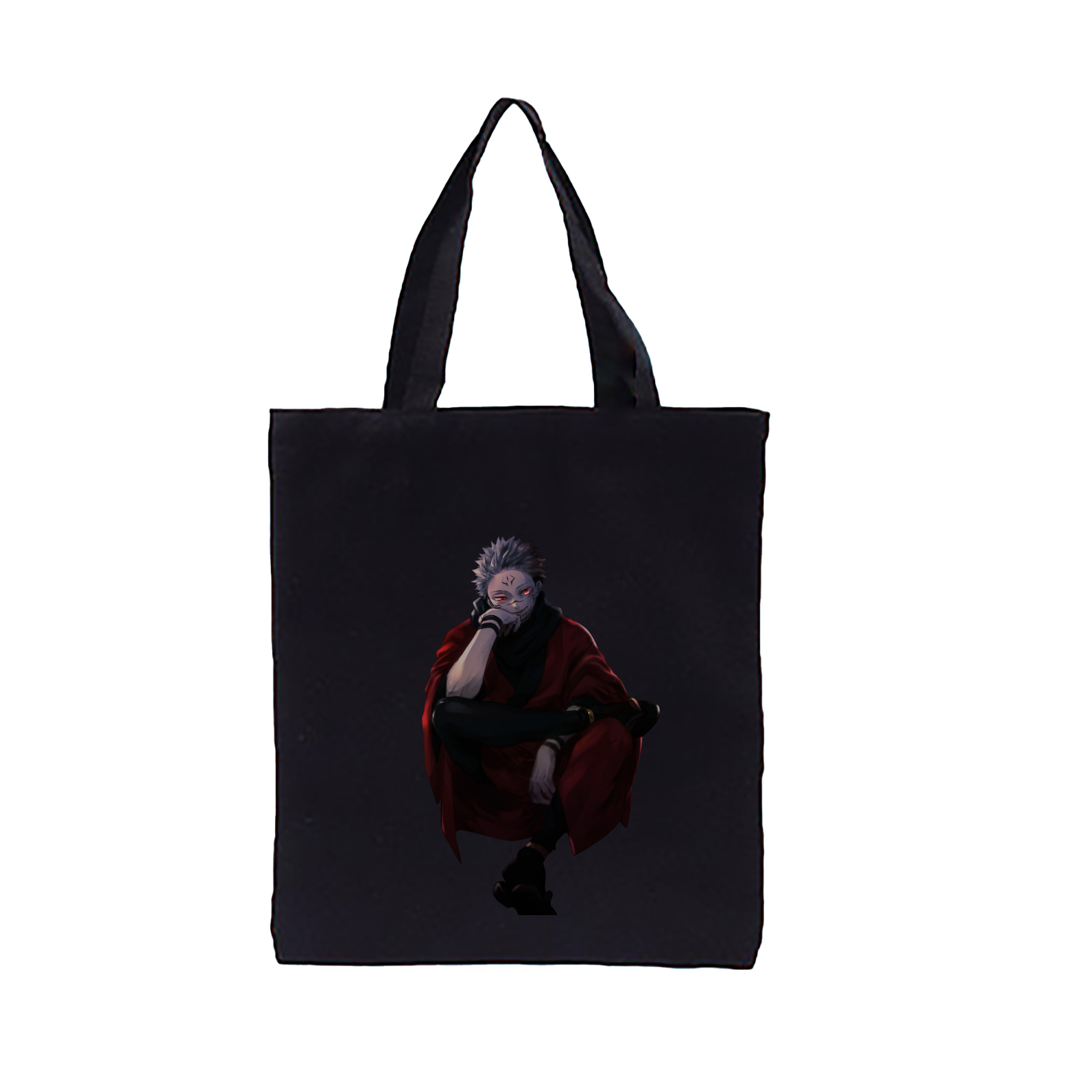 （画像用） 呪術廻戦 Jujutsu Kaisen 縦型キャンバス生地手提げバッグ　トートバッグ
