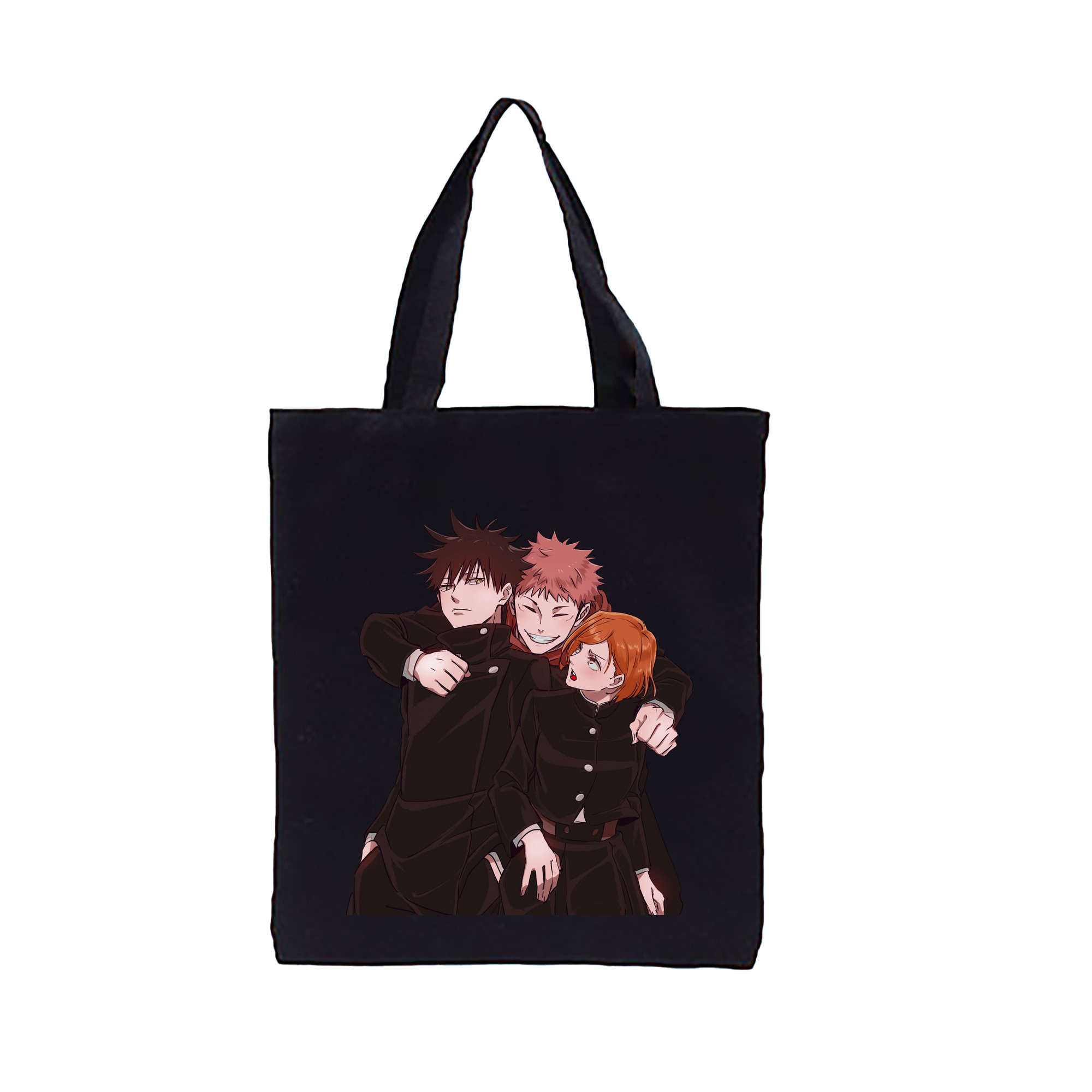 （画像用） 呪術廻戦 Jujutsu Kaisen 縦型キャンバス生地手提げバッグ　トートバッグ