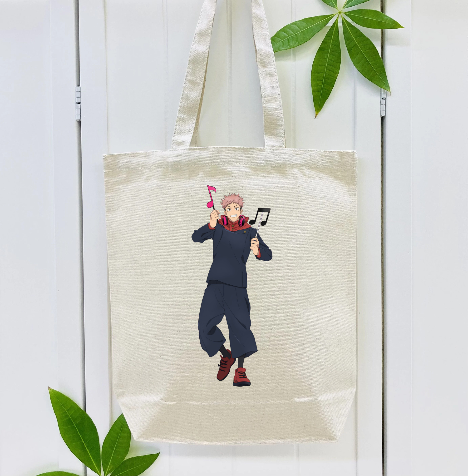 呪術廻戦 Jujutsu Kaisen 縦型キャンバス生地手提げバッグ　トートバッグ