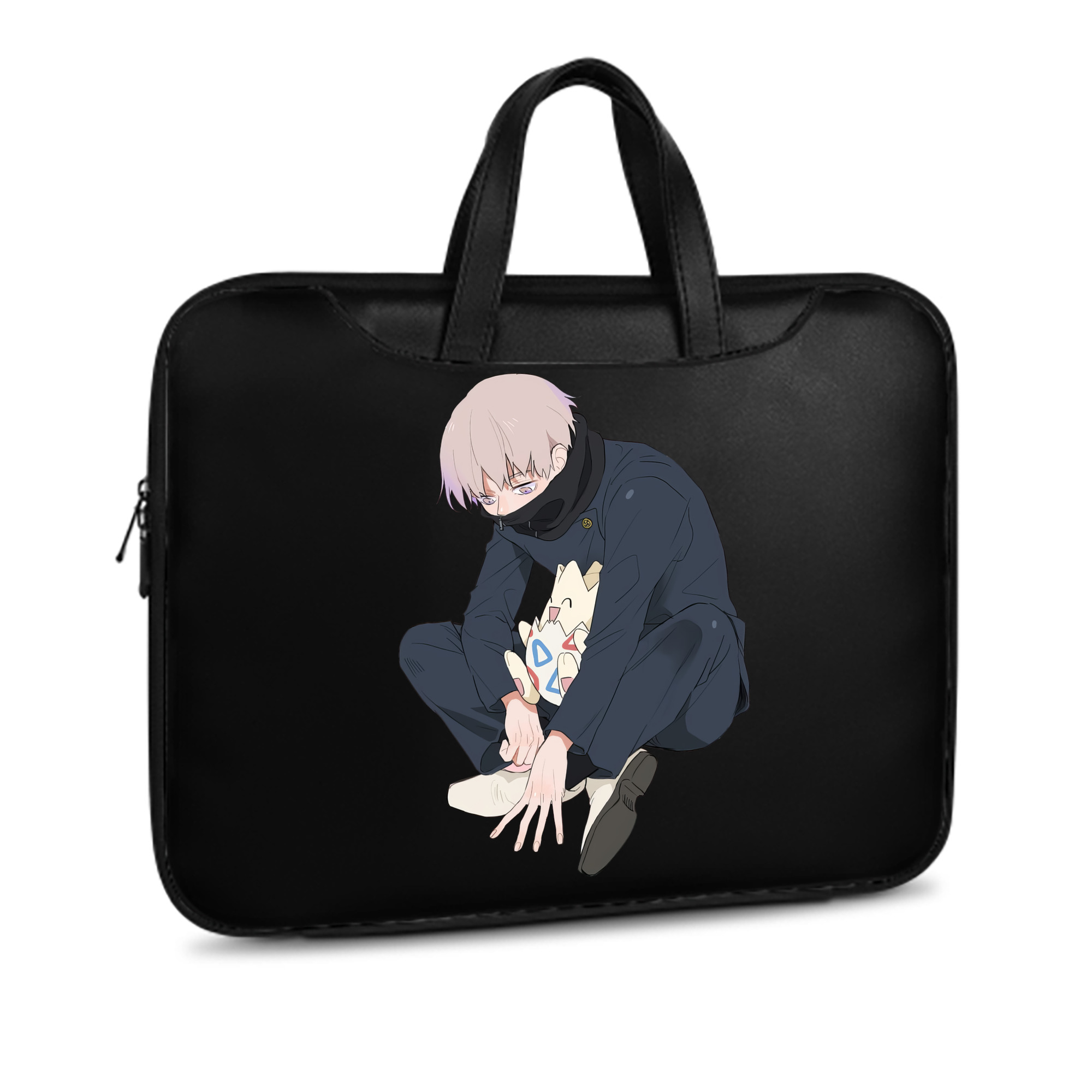 （画像用） 呪術廻戦 Jujutsu Kaisen レザーラップトップバッグ　ノートパソコンケース