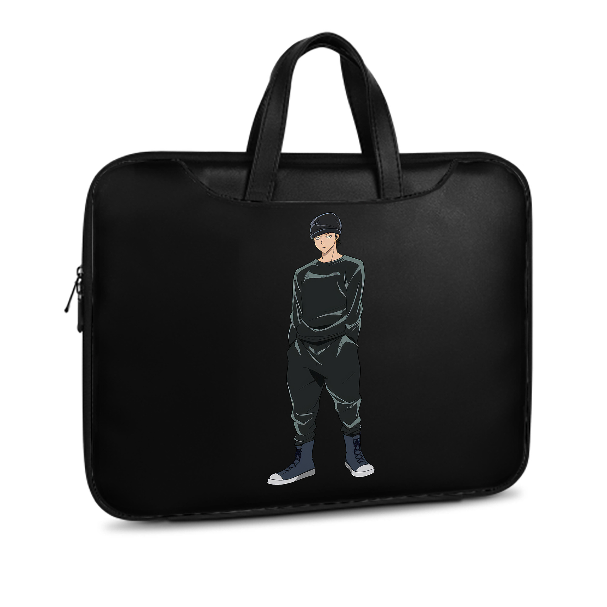 （画像用） 呪術廻戦 Jujutsu Kaisen レザーラップトップバッグ　ノートパソコンケース