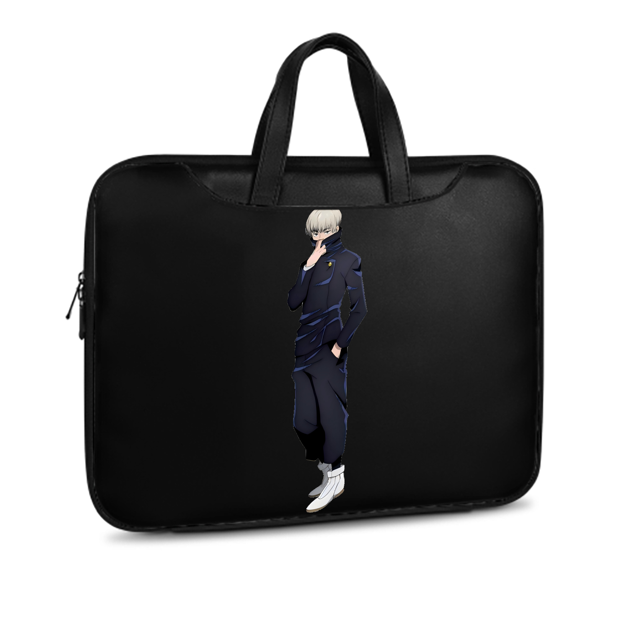 （画像用） 呪術廻戦 Jujutsu Kaisen レザーラップトップバッグ　ノートパソコンケース