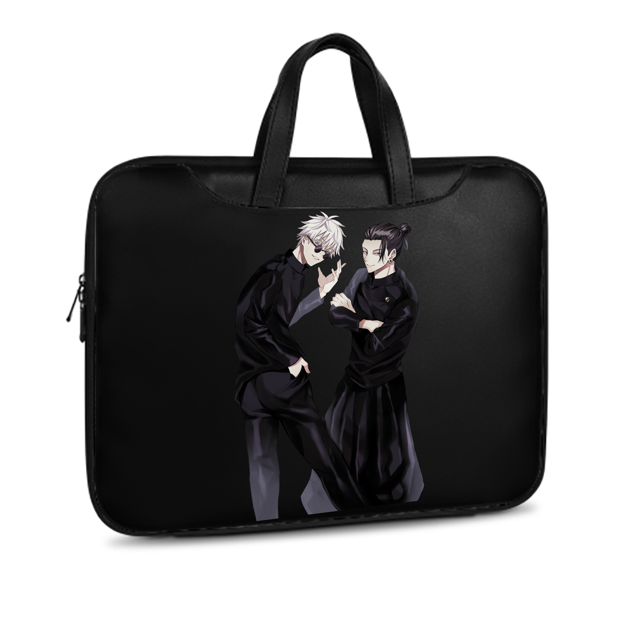 （画像用） 呪術廻戦 Jujutsu Kaisen レザーラップトップバッグ　ノートパソコンケース