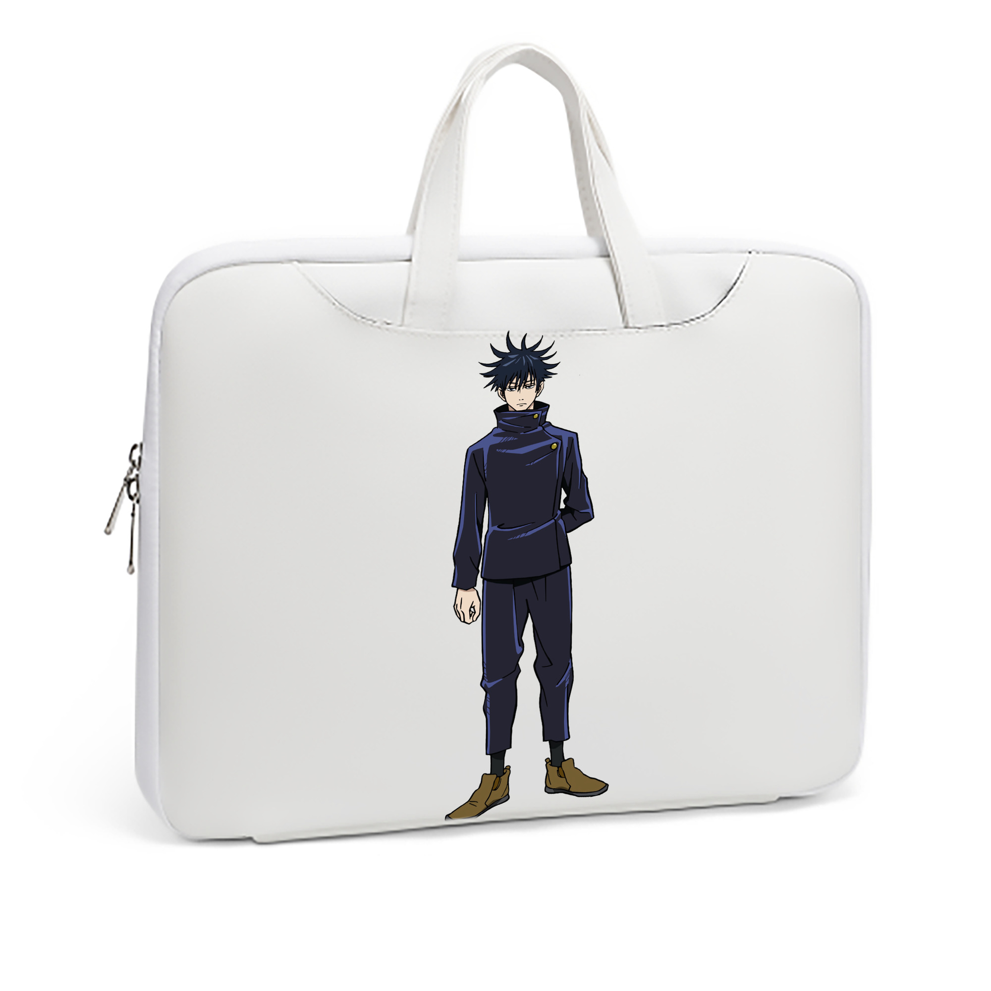 （画像用） 呪術廻戦 Jujutsu Kaisen レザーラップトップバッグ　ノートパソコンケース