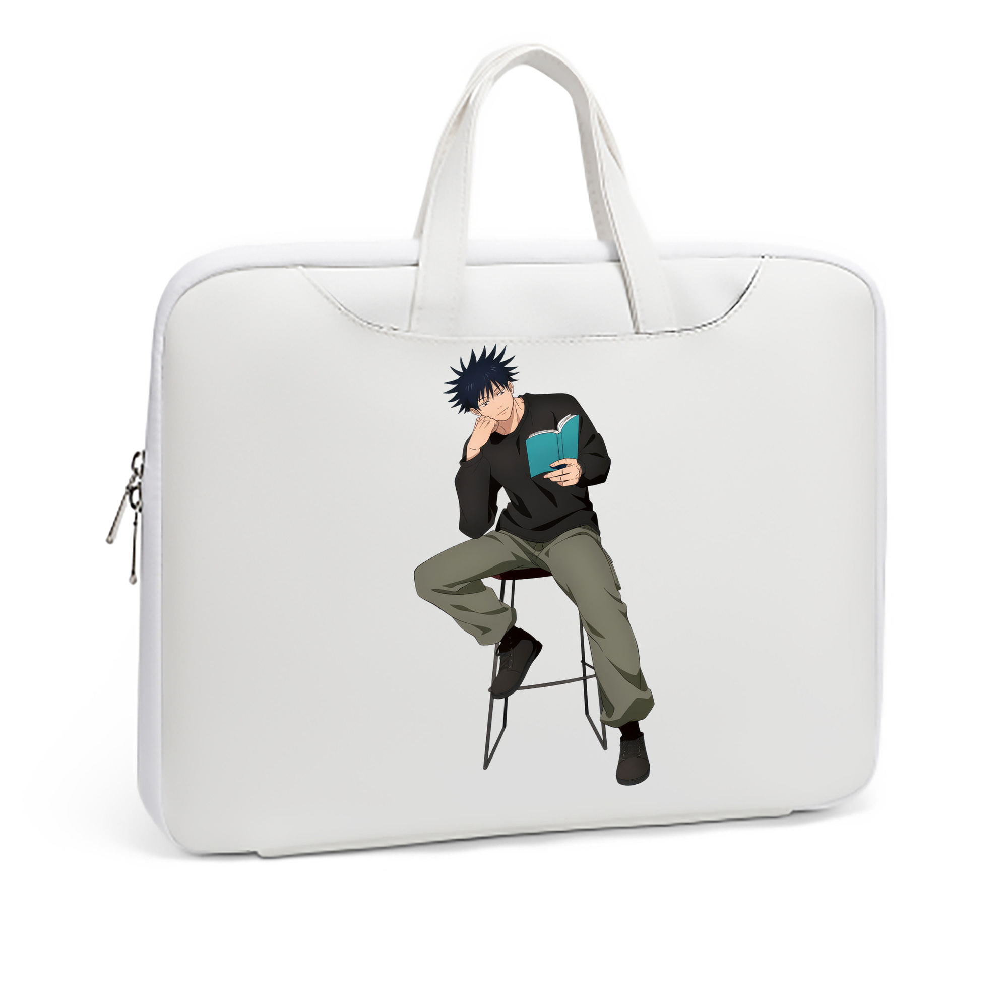（画像用） 呪術廻戦 Jujutsu Kaisen レザーラップトップバッグ　ノートパソコンケース