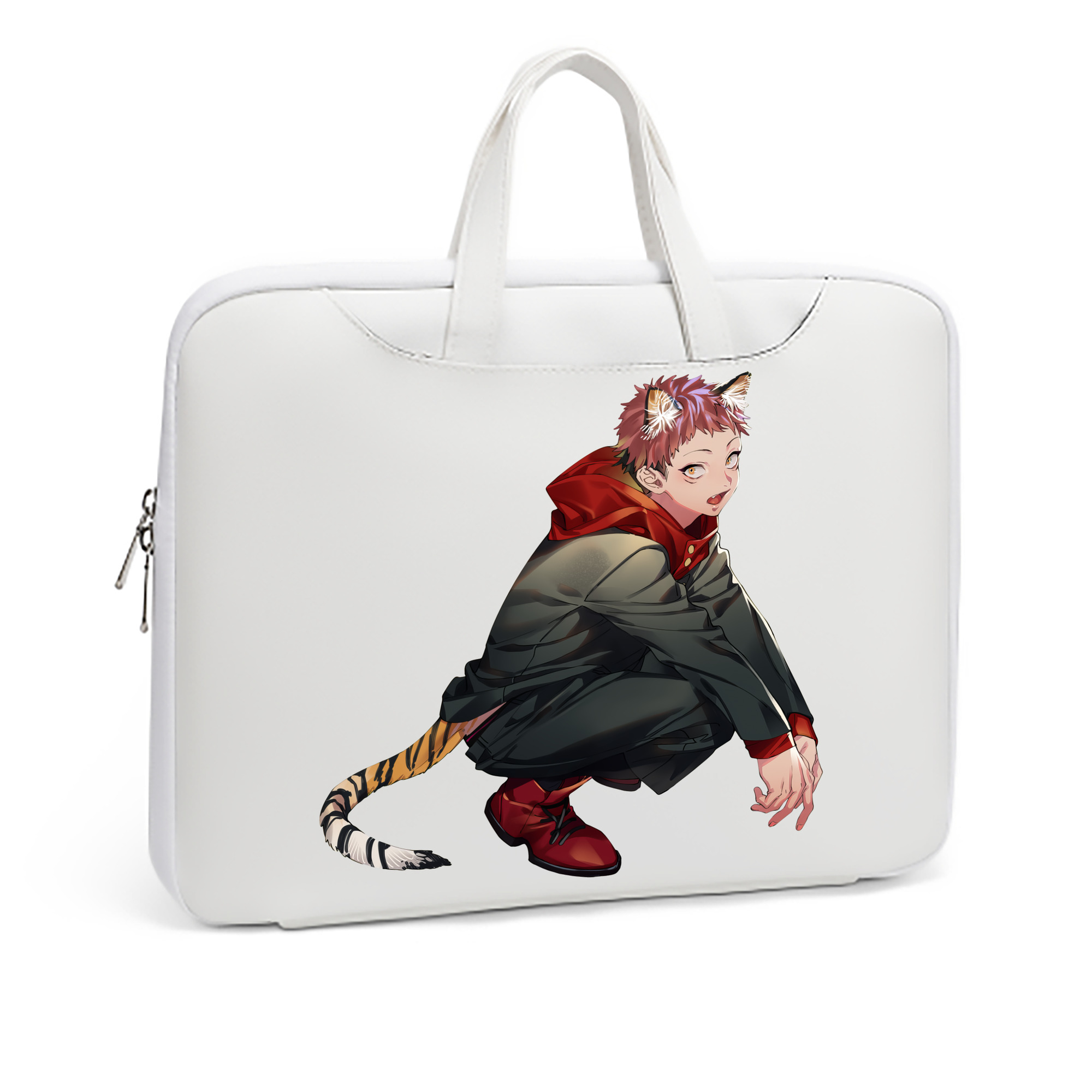 （画像用） 呪術廻戦 Jujutsu Kaisen レザーラップトップバッグ　ノートパソコンケース