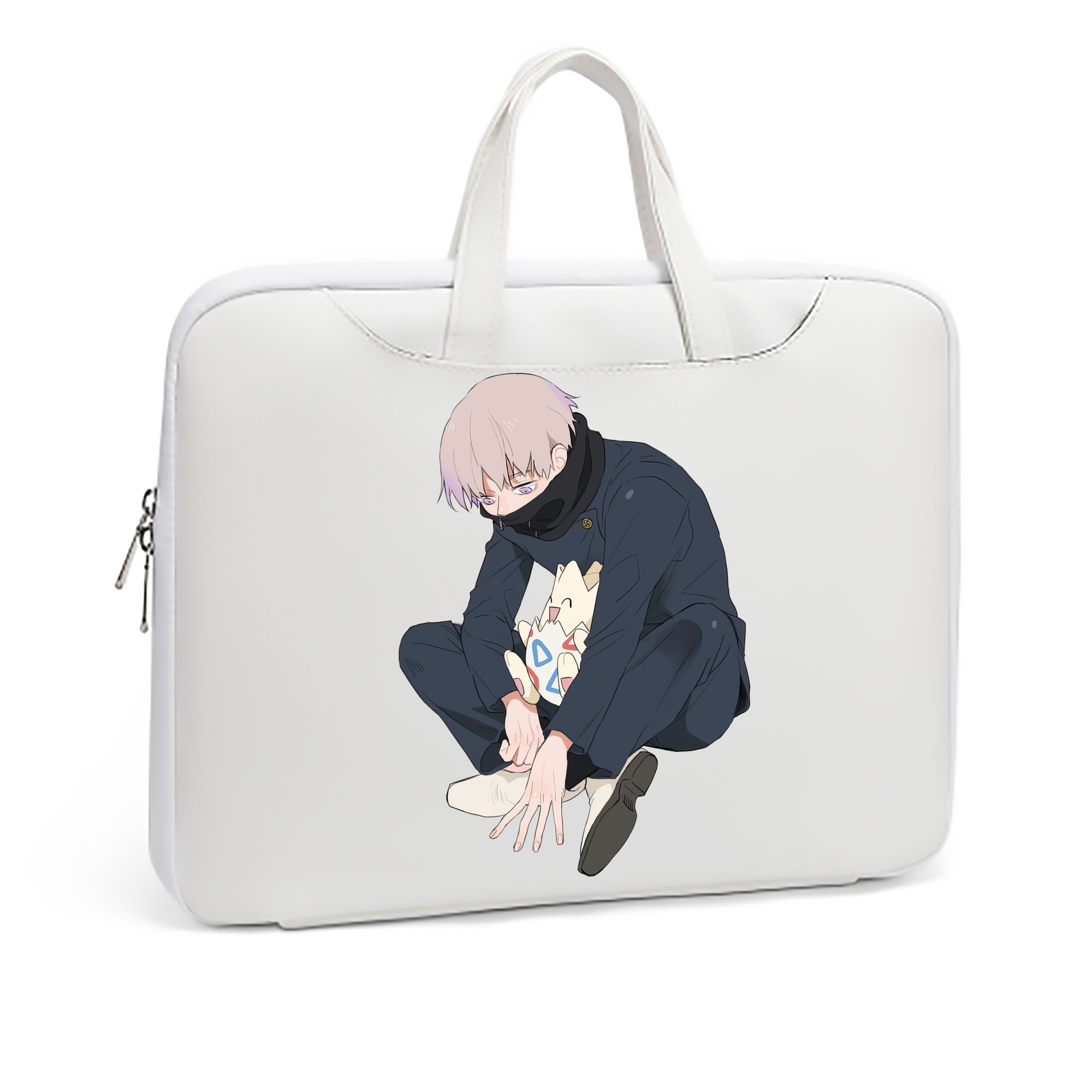 （画像用） 呪術廻戦 Jujutsu Kaisen レザーラップトップバッグ　ノートパソコンケース