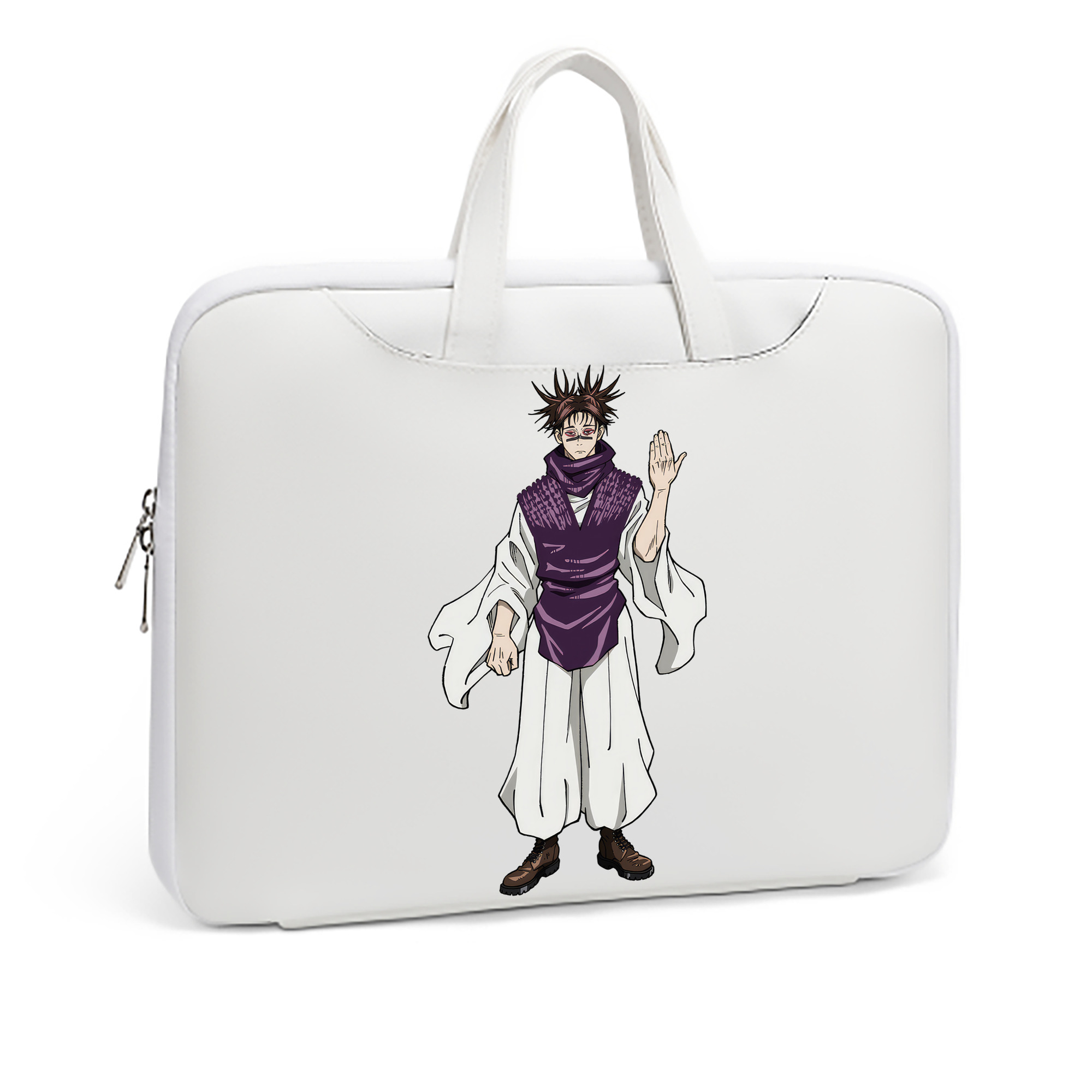 （画像用） 呪術廻戦 Jujutsu Kaisen レザーラップトップバッグ　ノートパソコンケース