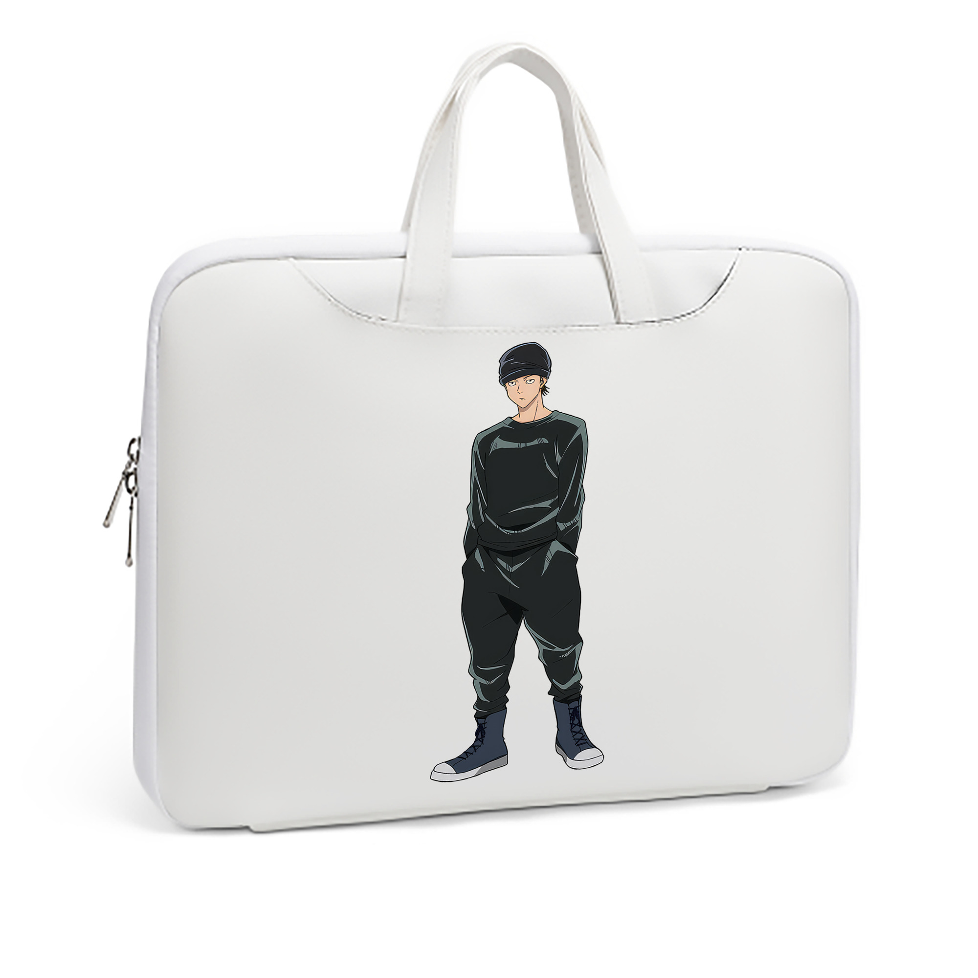 （画像用） 呪術廻戦 Jujutsu Kaisen レザーラップトップバッグ　ノートパソコンケース
