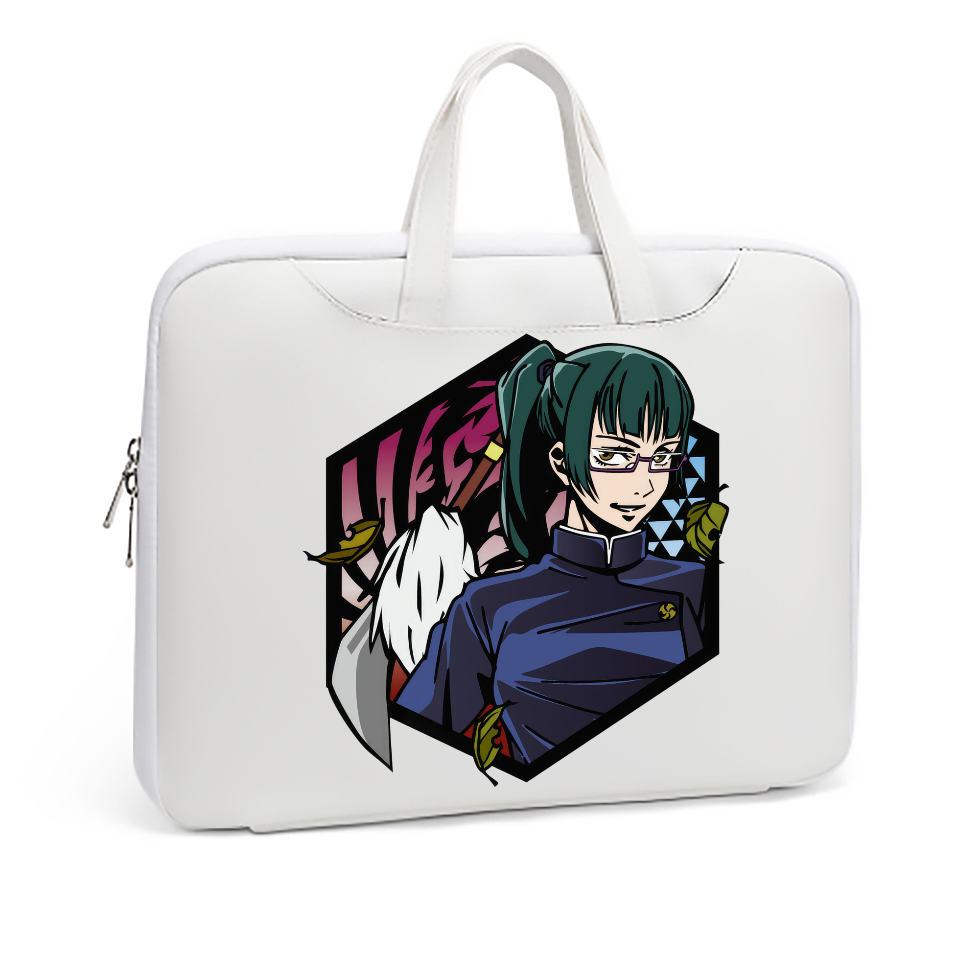 （画像用） 呪術廻戦 Jujutsu Kaisen レザーラップトップバッグ　ノートパソコンケース