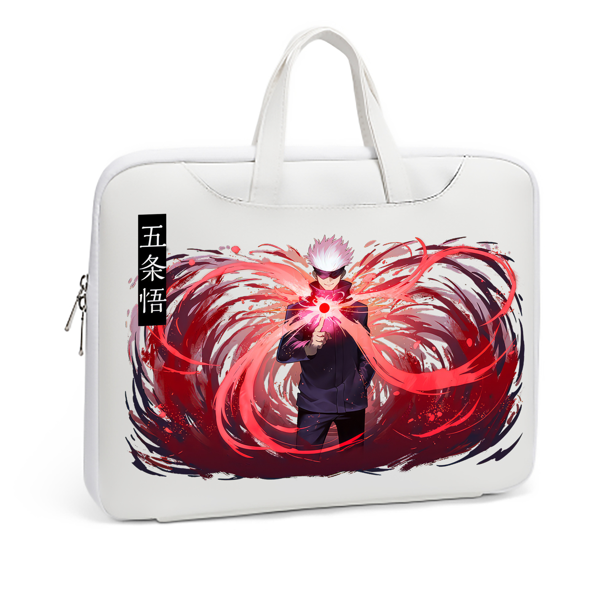 （画像用） 呪術廻戦 Jujutsu Kaisen レザーラップトップバッグ　ノートパソコンケース