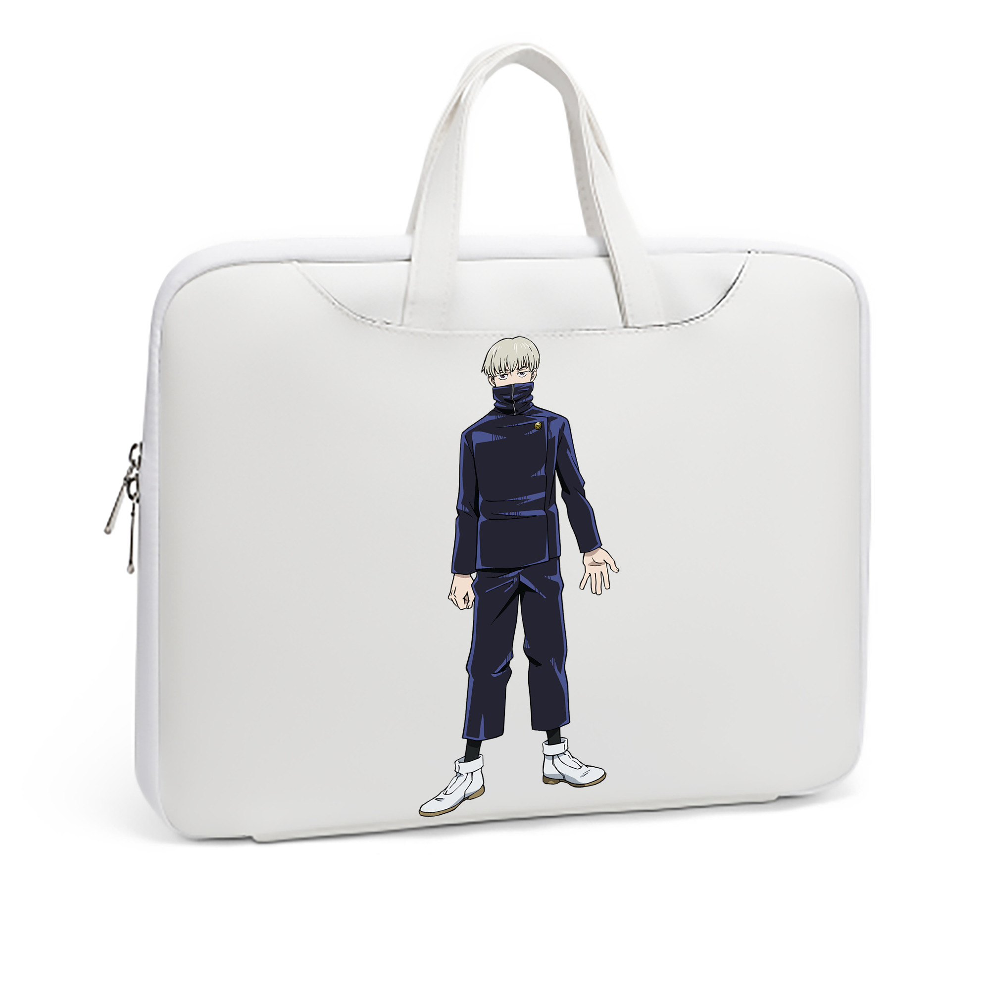 （画像用） 呪術廻戦 Jujutsu Kaisen レザーラップトップバッグ　ノートパソコンケース