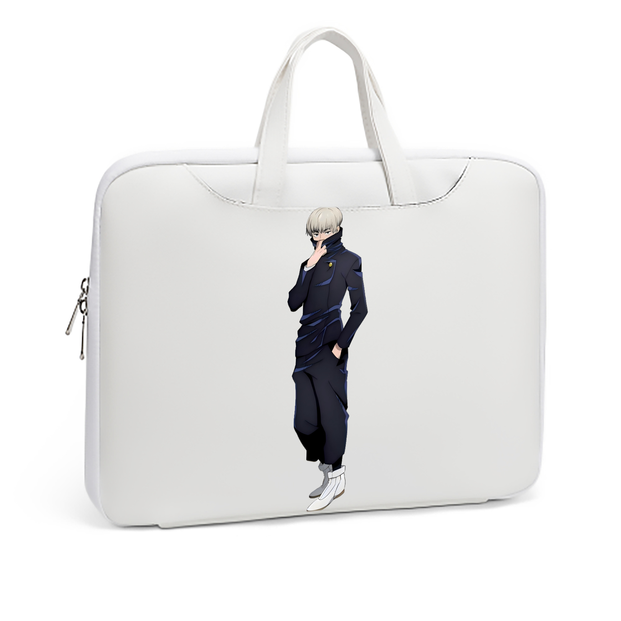 （画像用） 呪術廻戦 Jujutsu Kaisen レザーラップトップバッグ　ノートパソコンケース