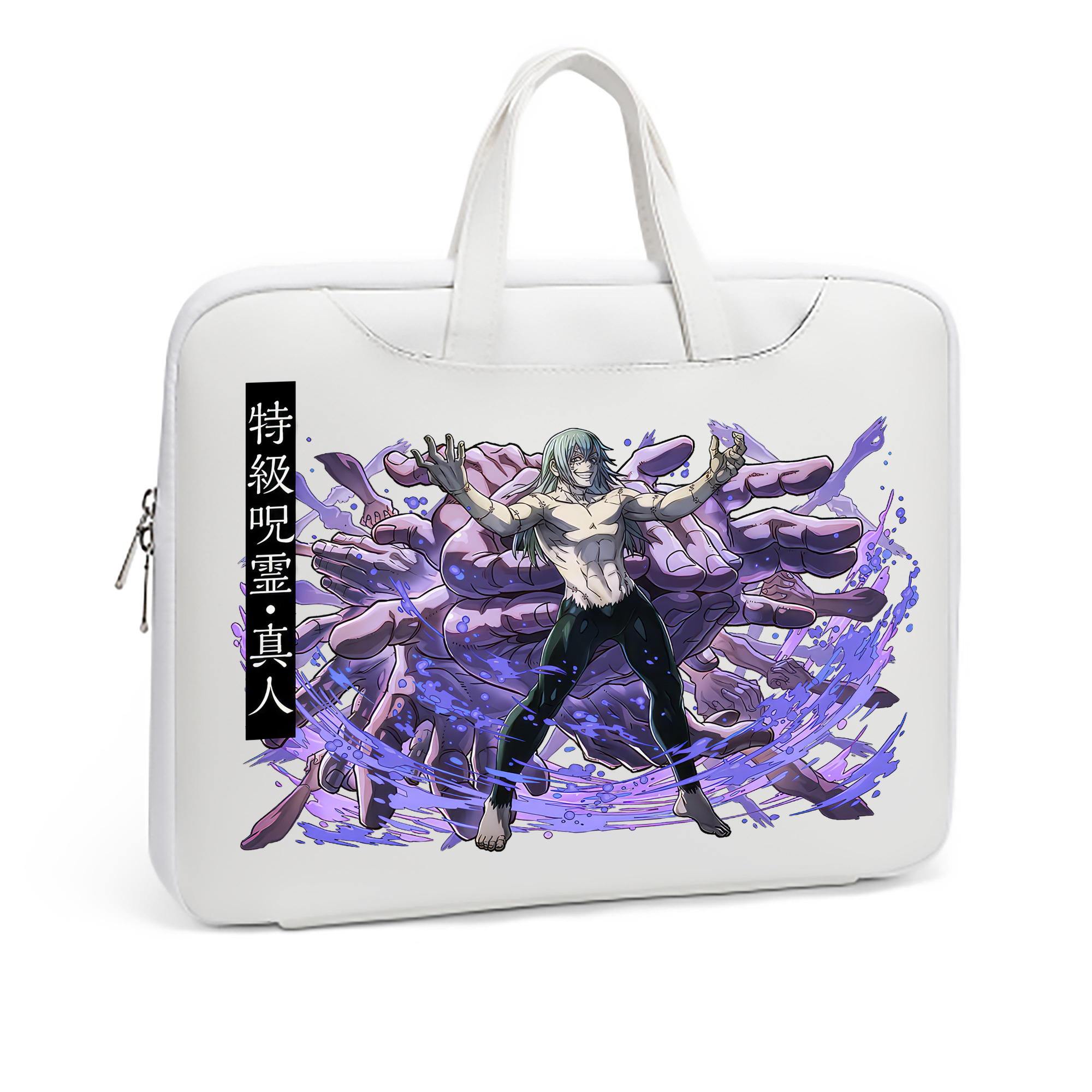 （画像用） 呪術廻戦 Jujutsu Kaisen レザーラップトップバッグ　ノートパソコンケース