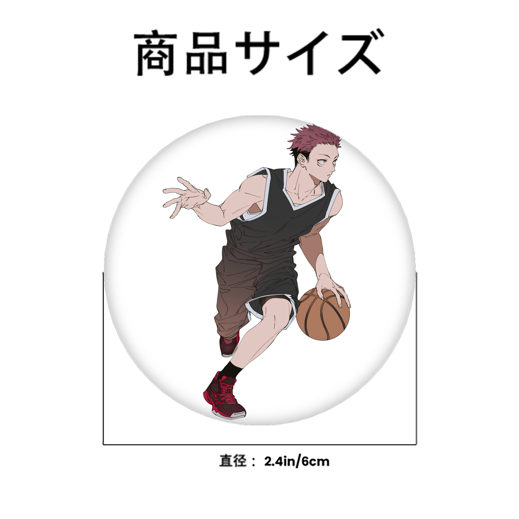 呪術廻戦 Jujutsu Kaisen 6cm 缶バッジ 複数セット