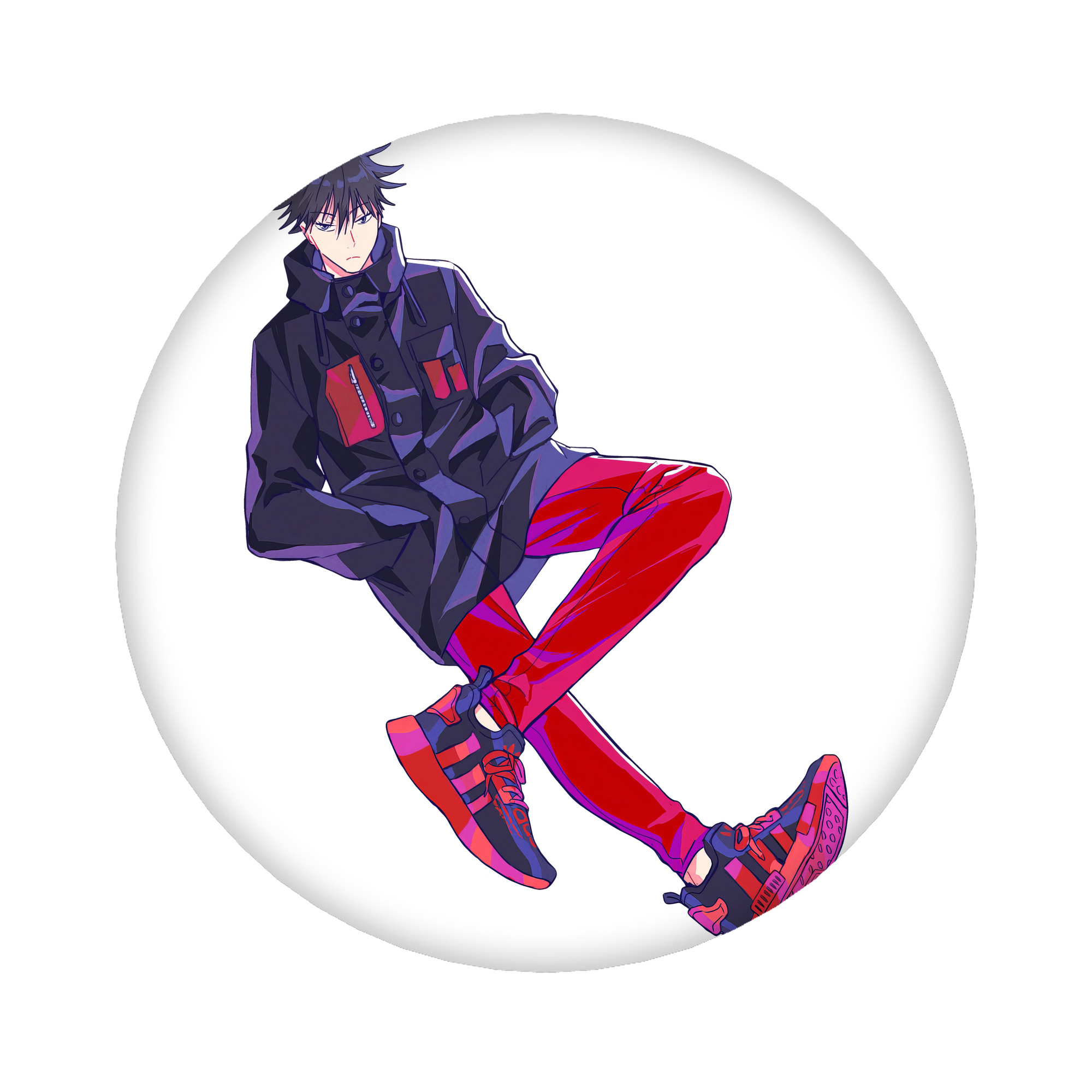 （画像用） 呪術廻戦 Jujutsu Kaisen 6cm 缶バッジ 複数セット