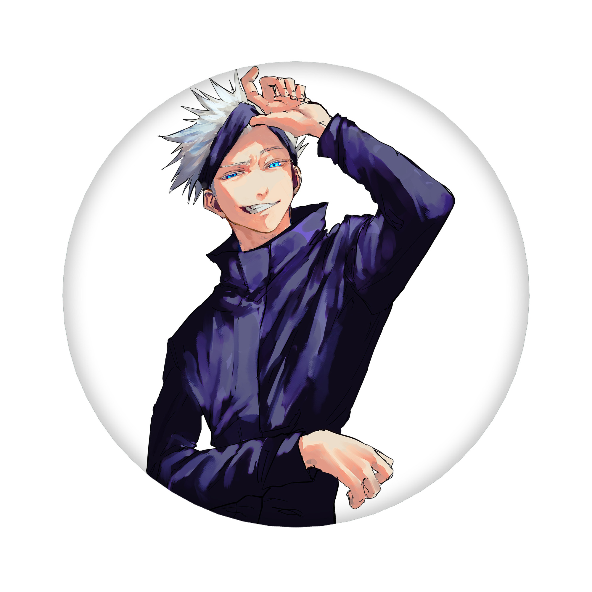 （画像用） 呪術廻戦 Jujutsu Kaisen 6cm 缶バッジ 複数セット