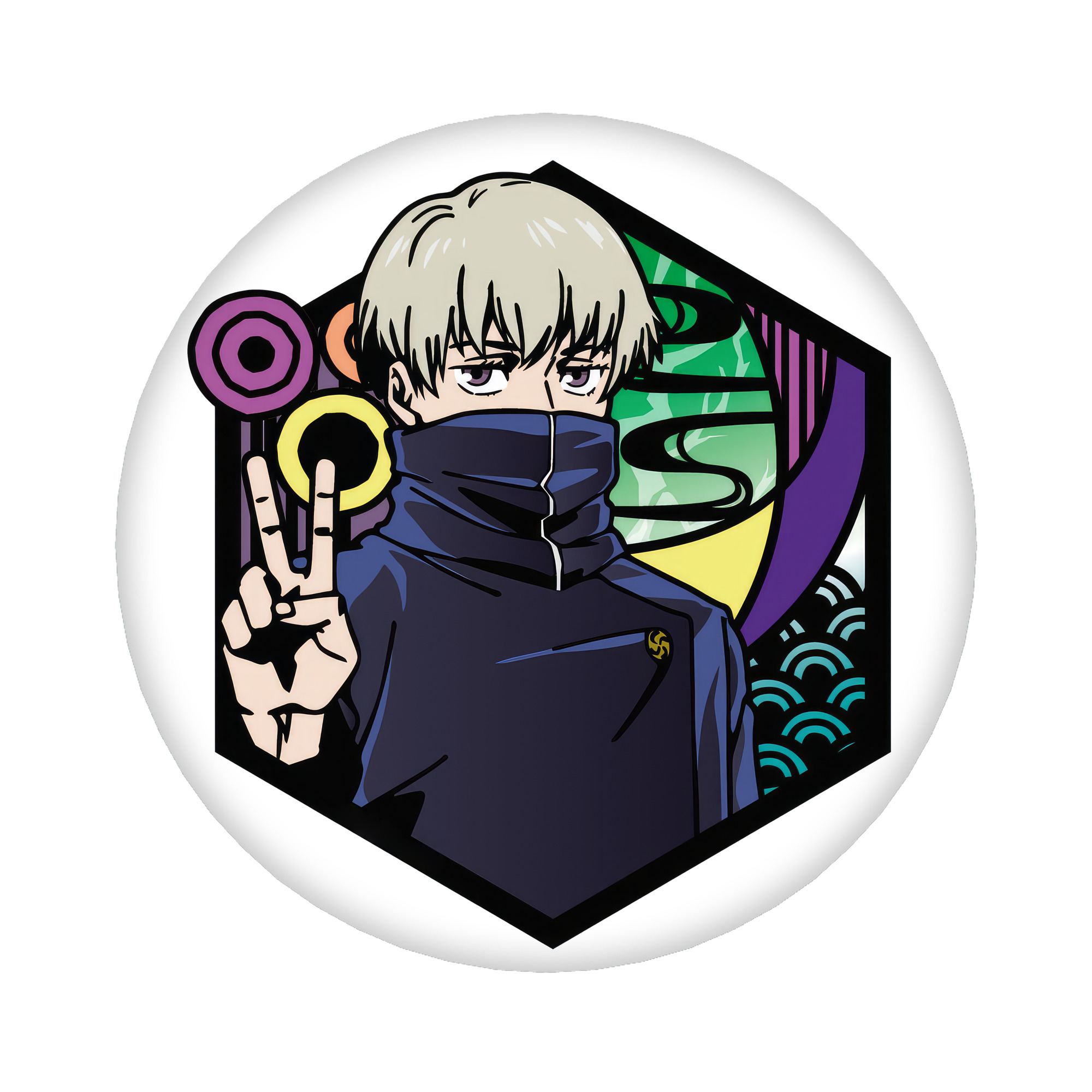 （画像用） 呪術廻戦 Jujutsu Kaisen 6cm 缶バッジ 複数セット