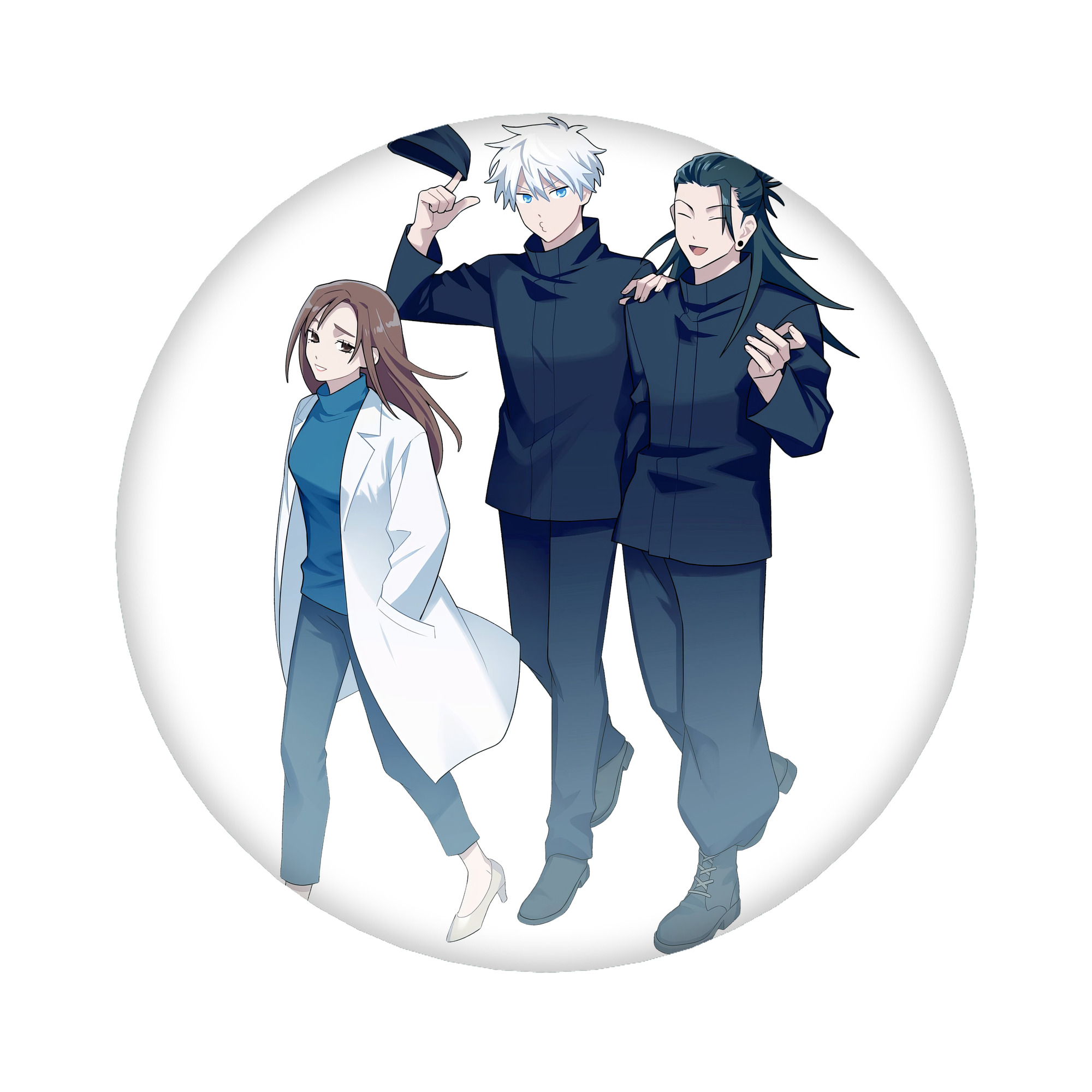 （画像用） 呪術廻戦 Jujutsu Kaisen 6cm 缶バッジ 複数セット