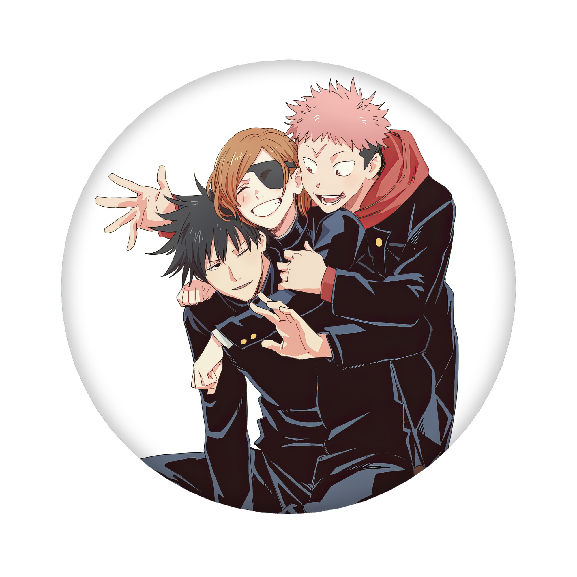 （画像用） 呪術廻戦 Jujutsu Kaisen 6cm 缶バッジ 複数セット