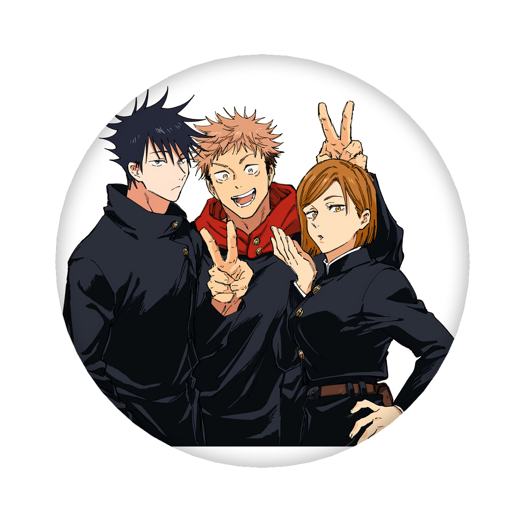 （画像用） 呪術廻戦 Jujutsu Kaisen 6cm 缶バッジ 複数セット