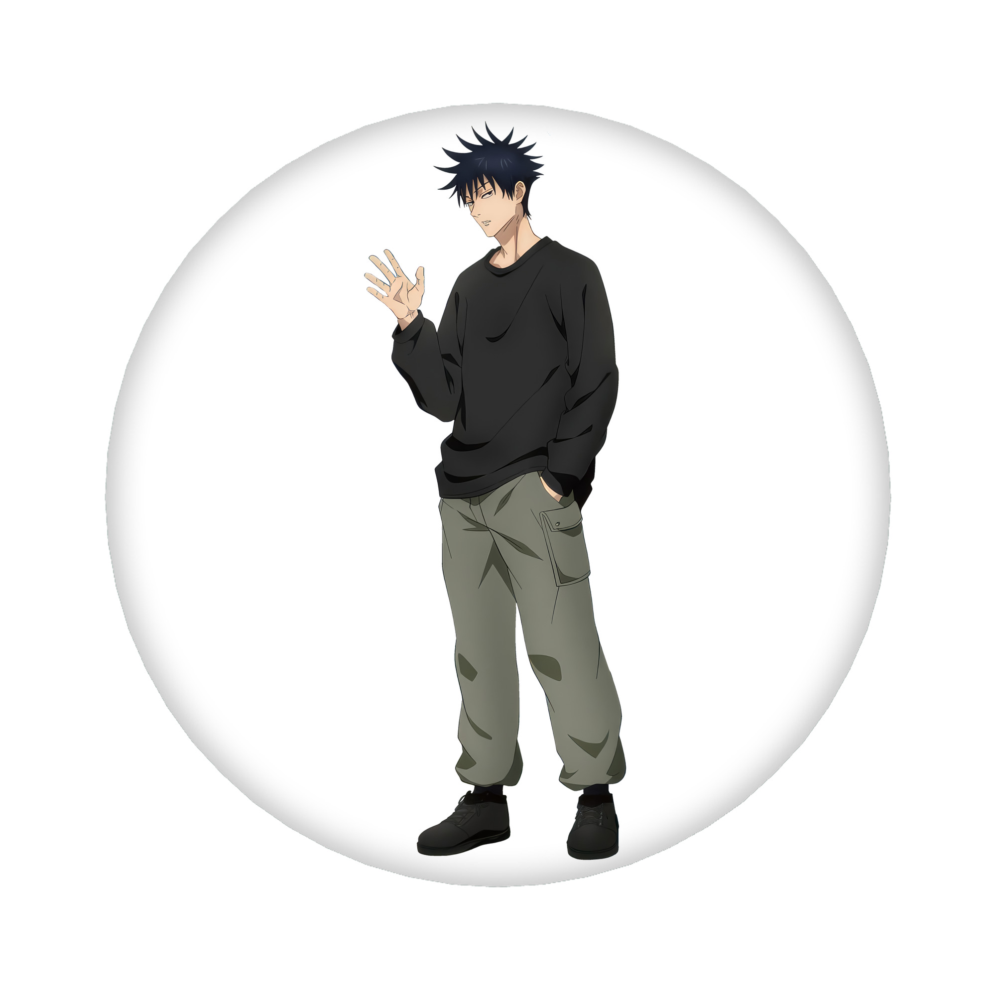 （画像用） 呪術廻戦 Jujutsu Kaisen 6cm 缶バッジ 複数セット