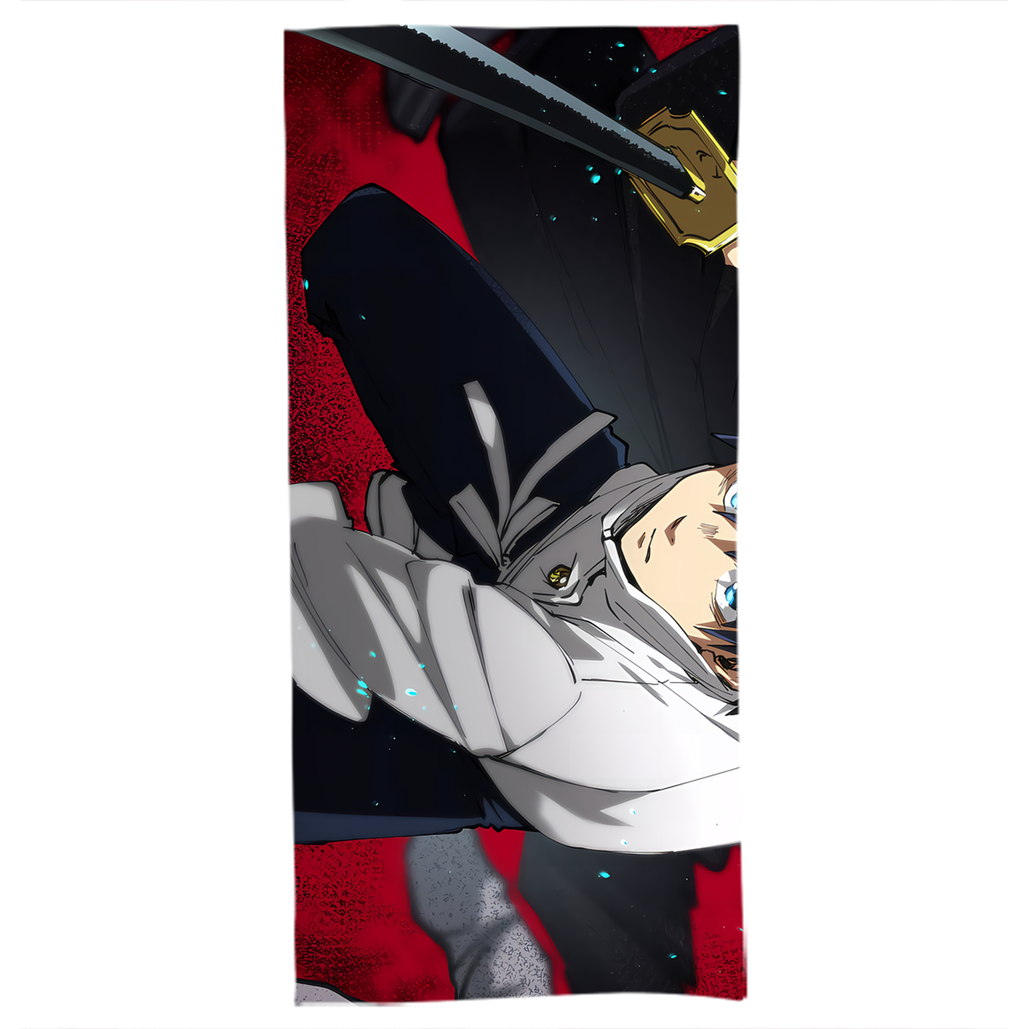 （画像用） 呪術廻戦 Jujutsu Kaisen 大判バスタオル 70×140cm 吸水速乾 柔らかい肌触り