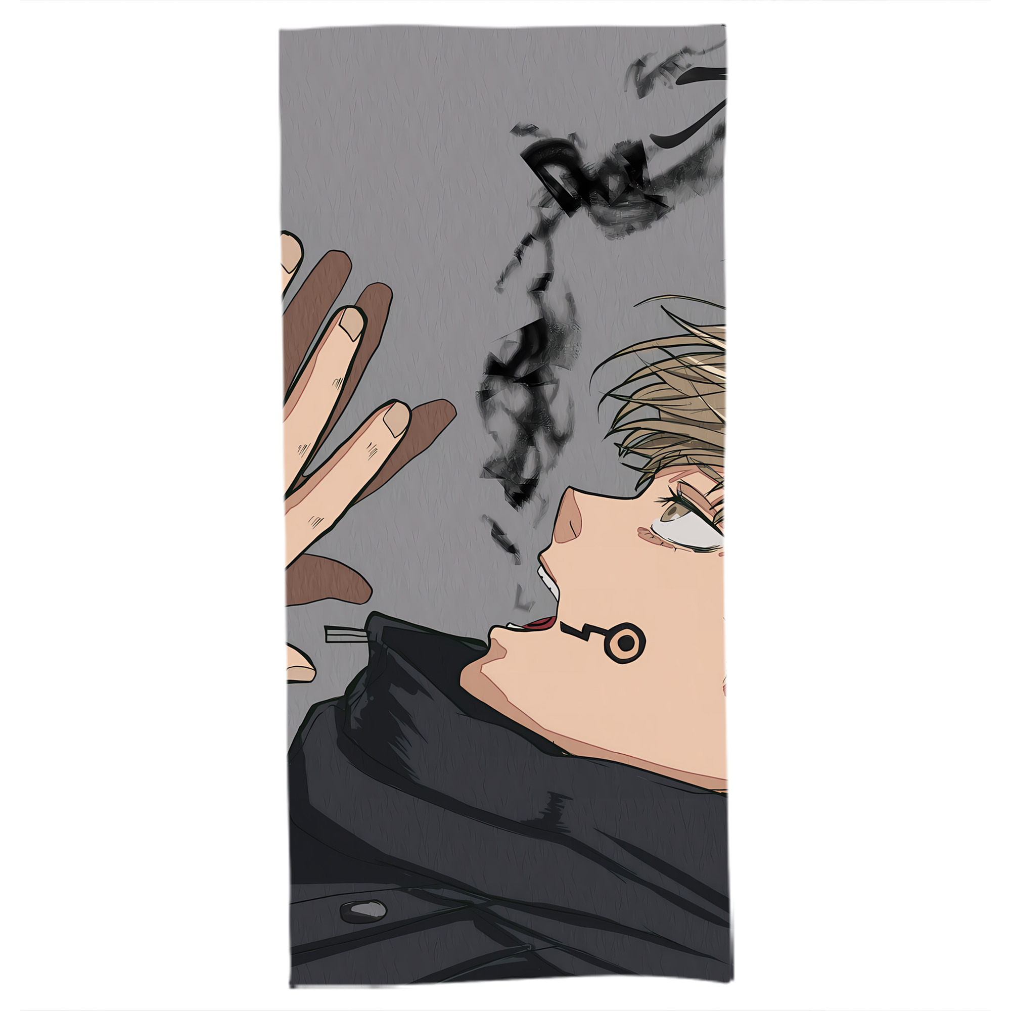 （画像用） 呪術廻戦 Jujutsu Kaisen 大判バスタオル 70×140cm 吸水速乾 柔らかい肌触り