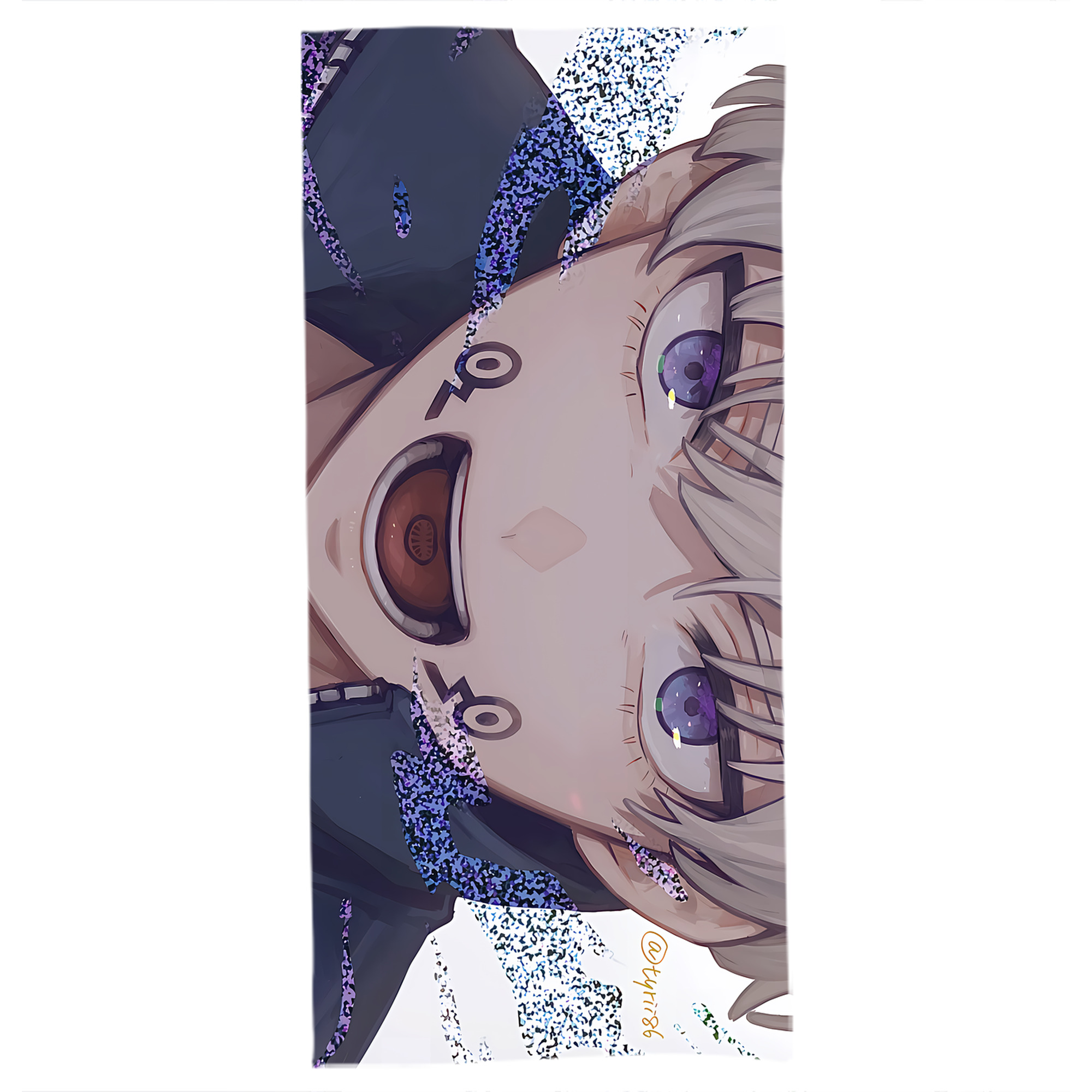 （画像用） 呪術廻戦 Jujutsu Kaisen 大判バスタオル 70×140cm 吸水速乾 柔らかい肌触り