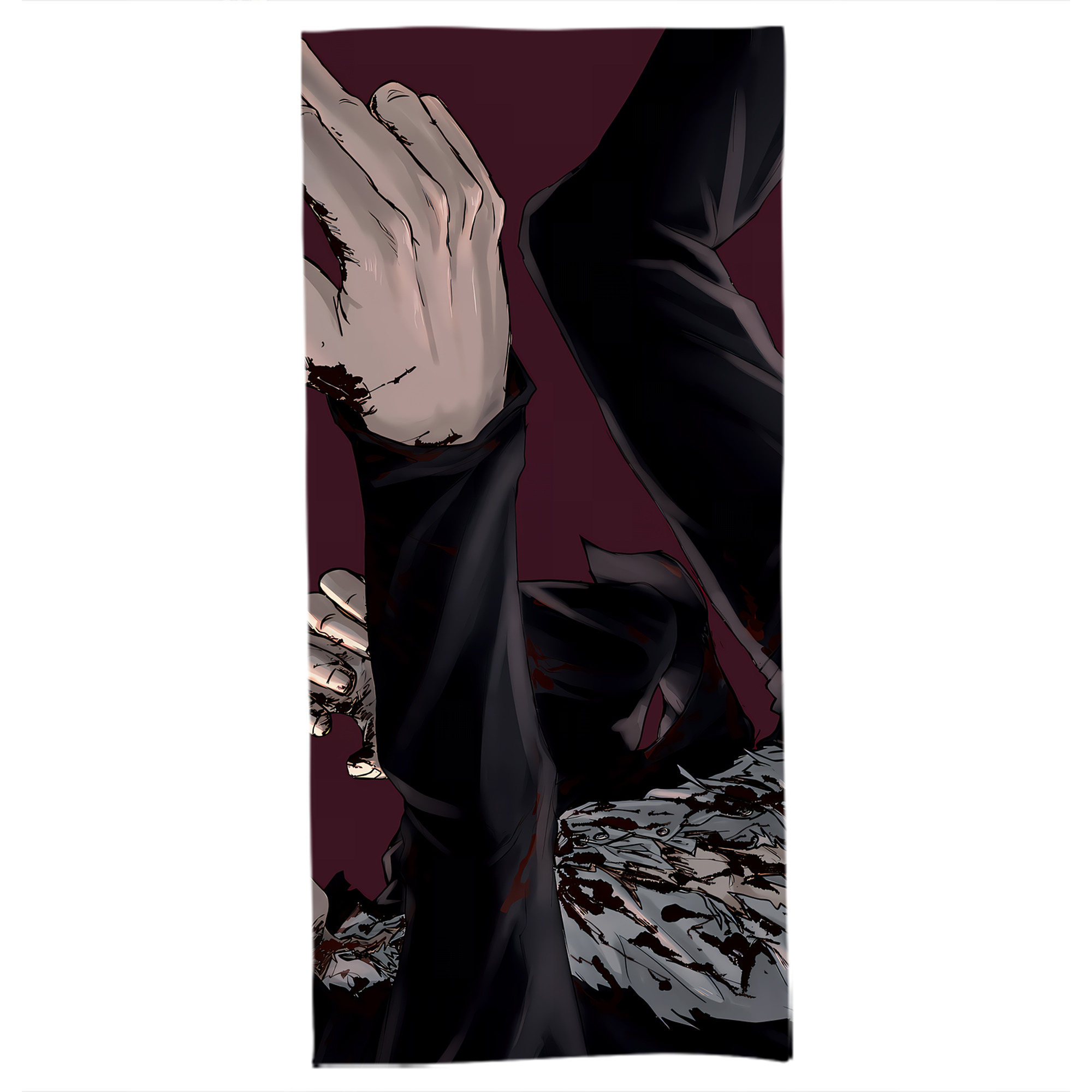 （画像用） 呪術廻戦 Jujutsu Kaisen 大判バスタオル 70×140cm 吸水速乾 柔らかい肌触り