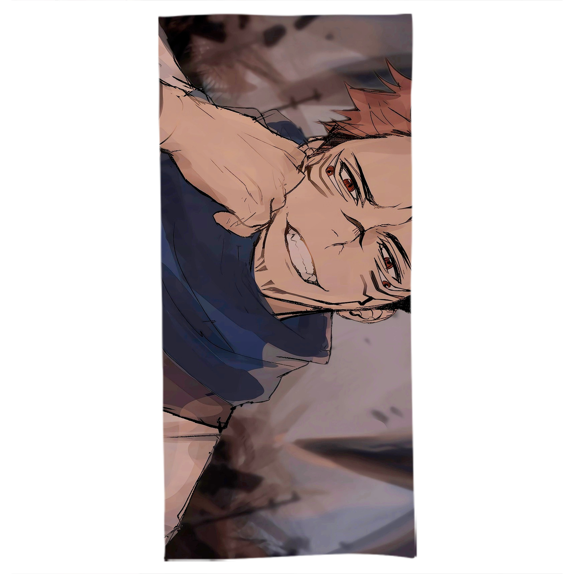 （画像用） 呪術廻戦 Jujutsu Kaisen 大判バスタオル 70×140cm 吸水速乾 柔らかい肌触り