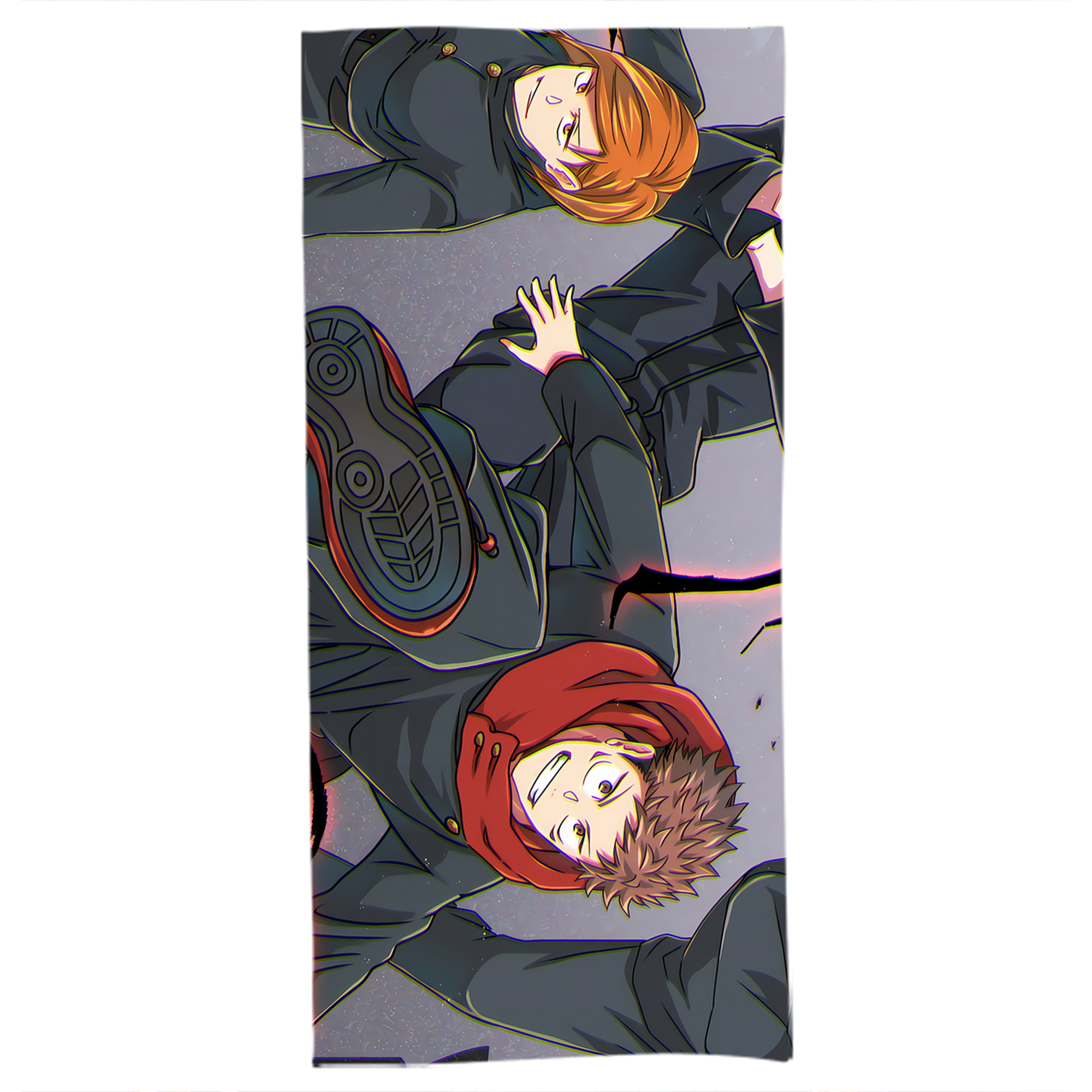 （画像用） 呪術廻戦 Jujutsu Kaisen 大判バスタオル 70×140cm 吸水速乾 柔らかい肌触り
