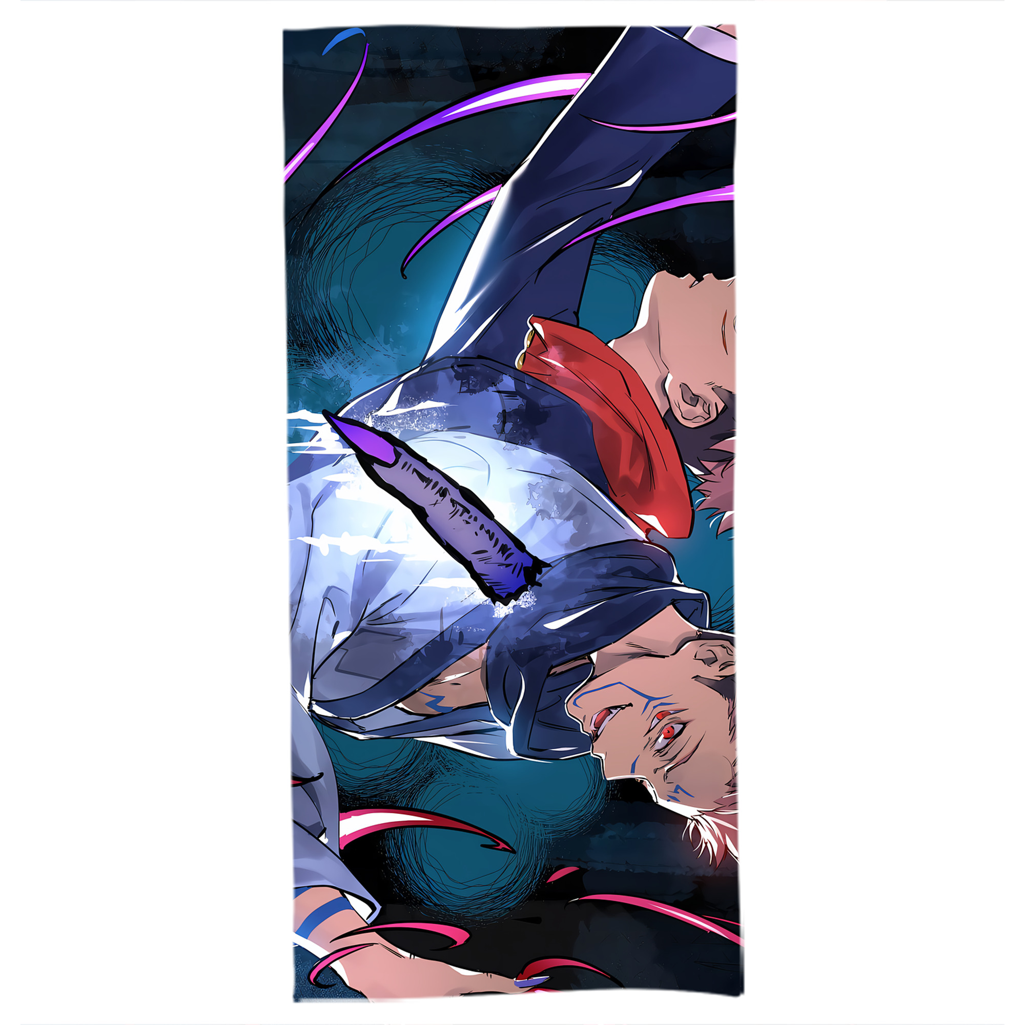 （画像用） 呪術廻戦 Jujutsu Kaisen 大判バスタオル 70×140cm 吸水速乾 柔らかい肌触り