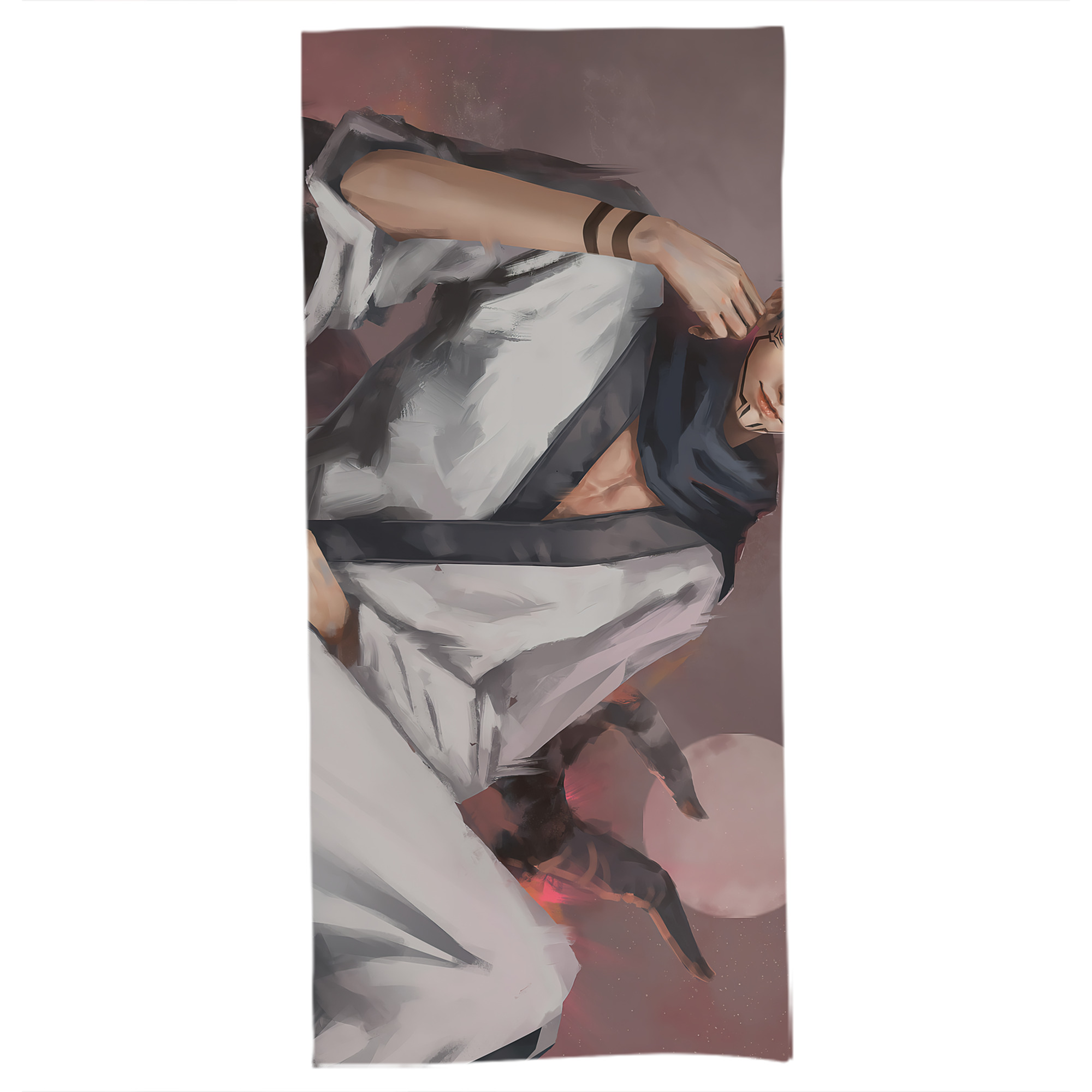 （画像用） 呪術廻戦 Jujutsu Kaisen 大判バスタオル 70×140cm 吸水速乾 柔らかい肌触り
