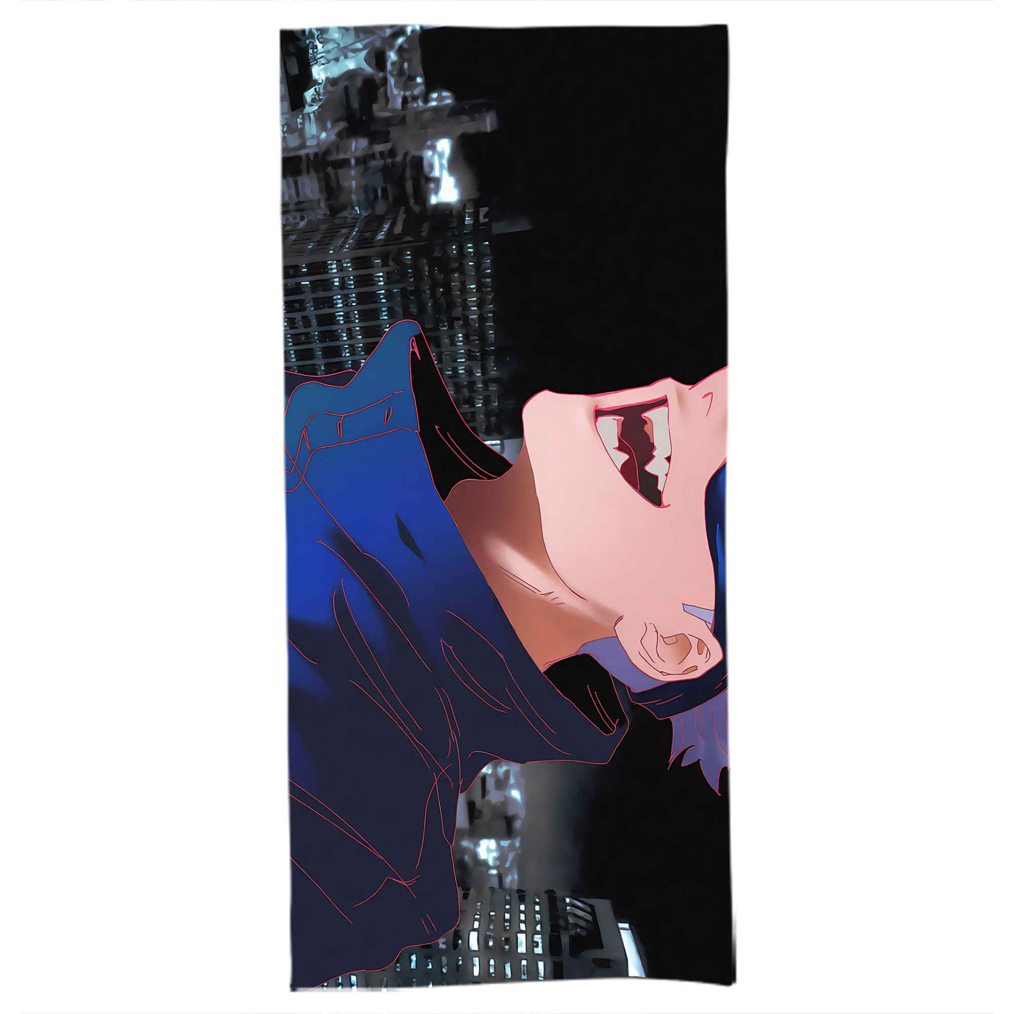 （画像用） 呪術廻戦 Jujutsu Kaisen 大判バスタオル 70×140cm 吸水速乾 柔らかい肌触り