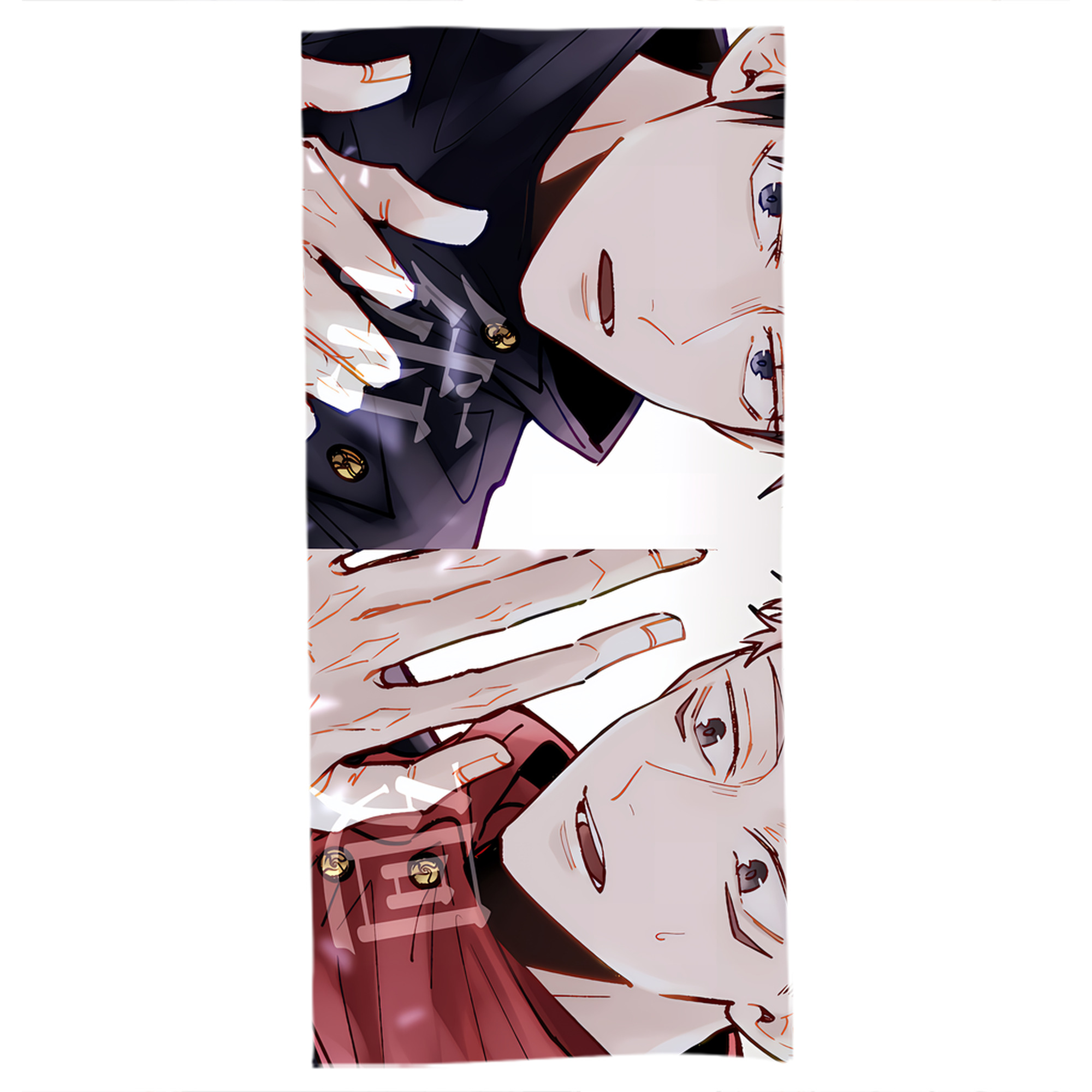 （画像用） 呪術廻戦 Jujutsu Kaisen 大判バスタオル 70×140cm 吸水速乾 柔らかい肌触り