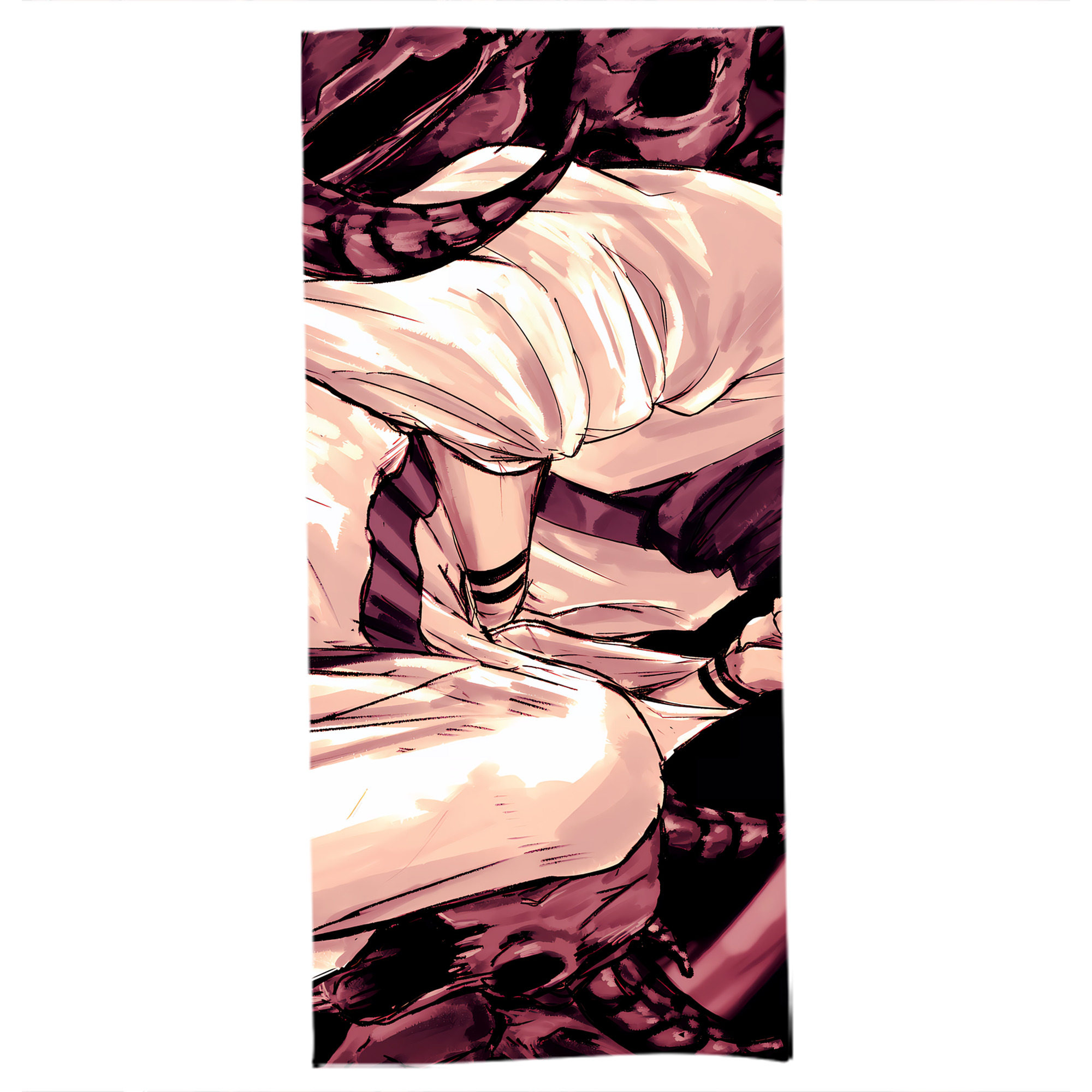 （画像用） 呪術廻戦 Jujutsu Kaisen 大判バスタオル 70×140cm 吸水速乾 柔らかい肌触り
