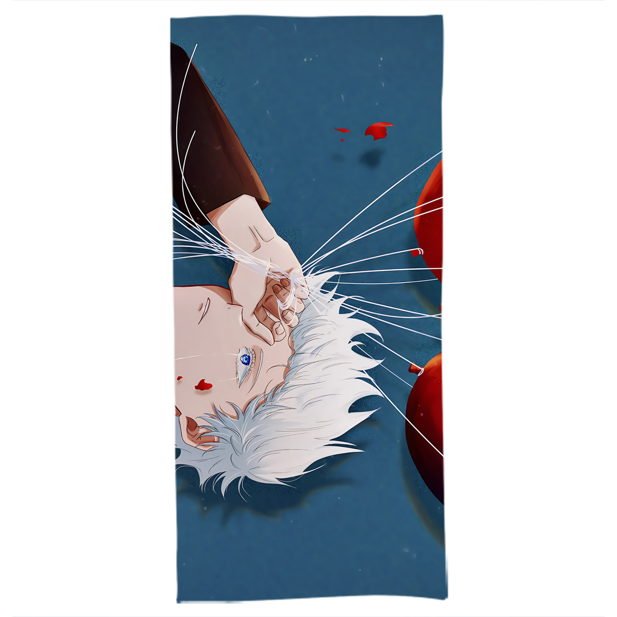 （画像用） 呪術廻戦 Jujutsu Kaisen 大判バスタオル 70×140cm 吸水速乾 柔らかい肌触り