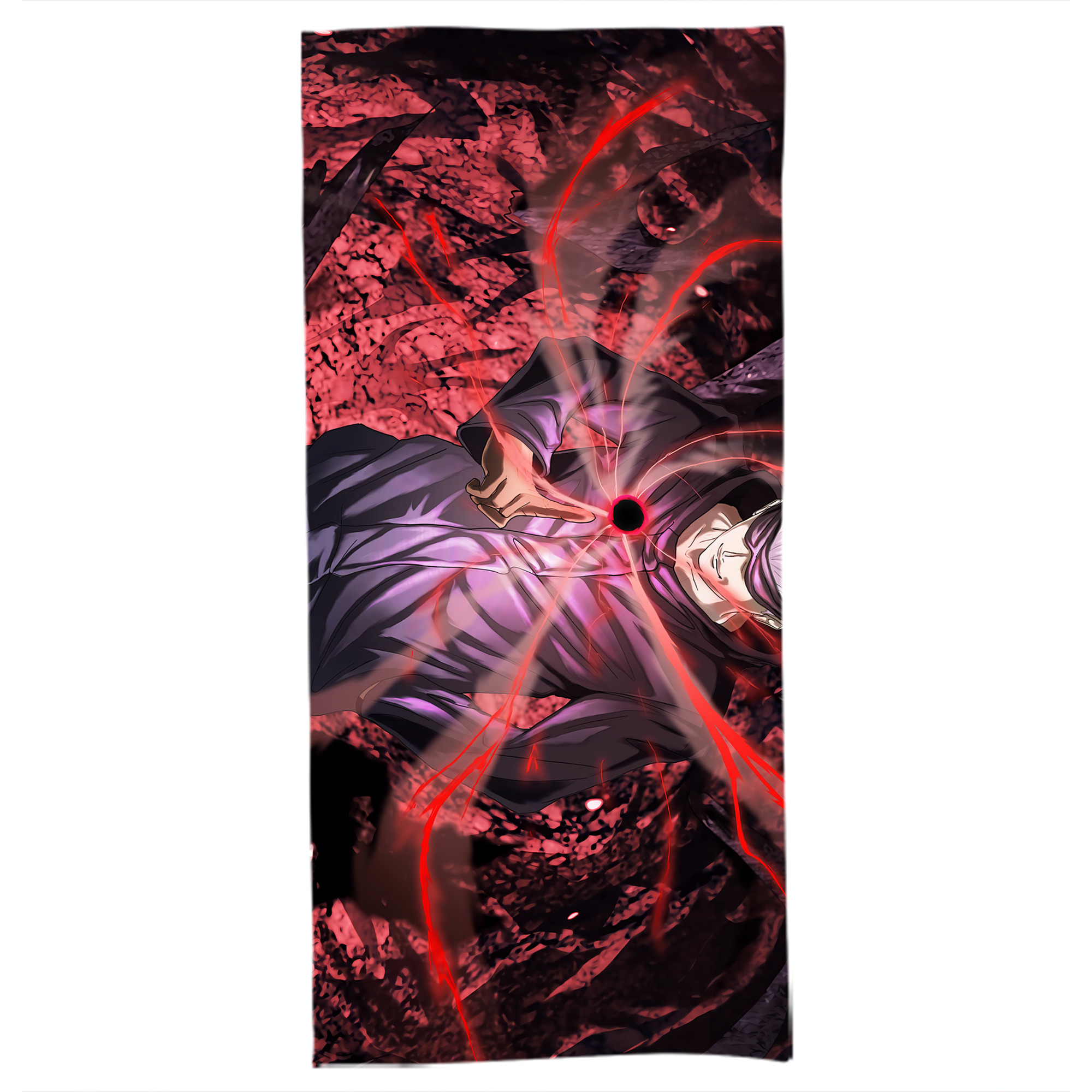 （画像用） 呪術廻戦 Jujutsu Kaisen 大判バスタオル 70×140cm 吸水速乾 柔らかい肌触り