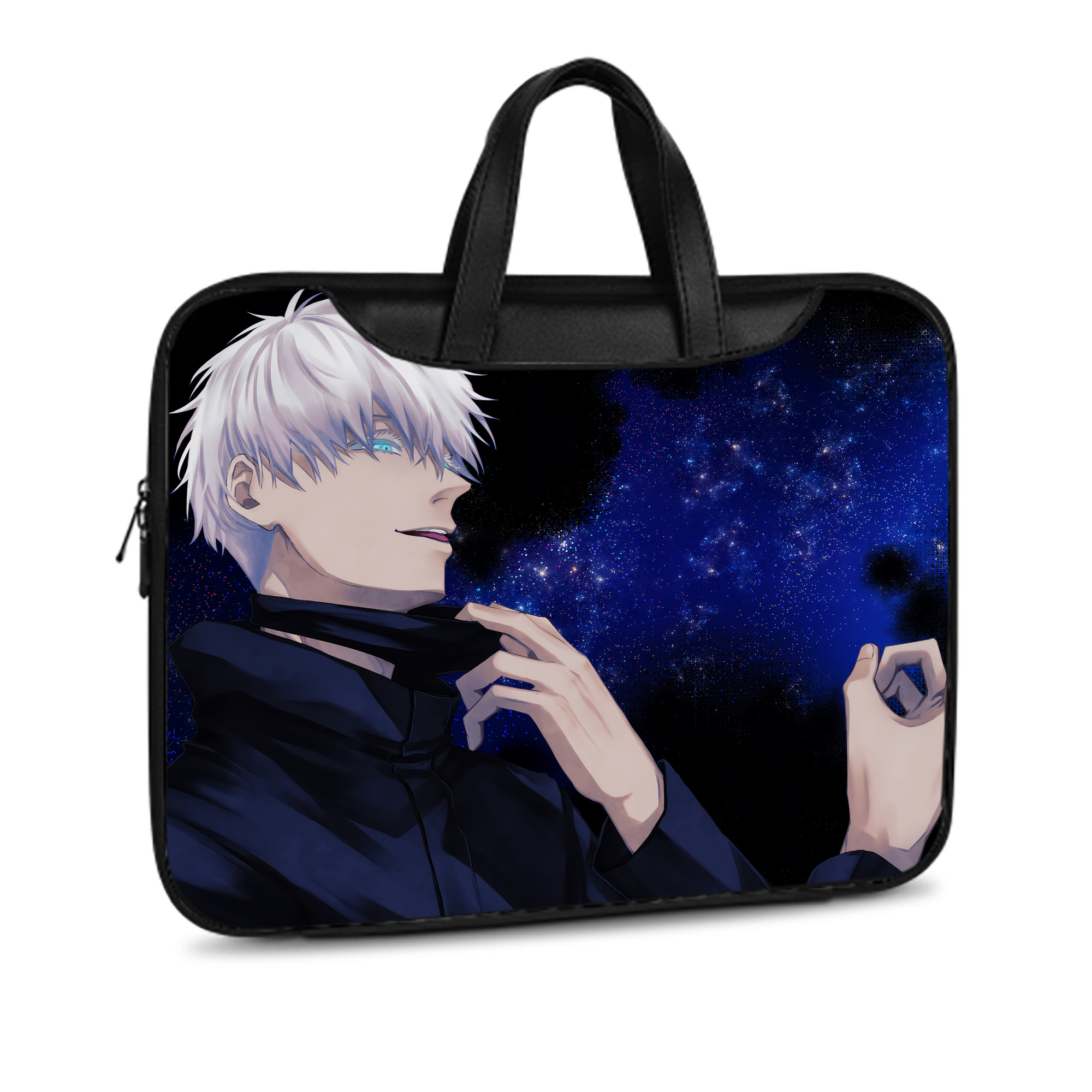 （画像用） 呪術廻戦 Jujutsu Kaisen レザーラップトップバッグ　ノートパソコンケース
