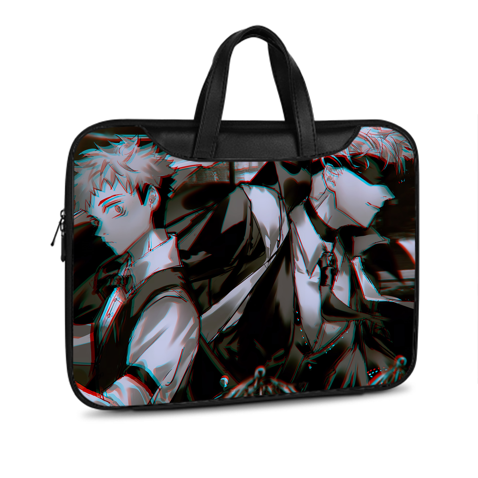（画像用） 呪術廻戦 Jujutsu Kaisen レザーラップトップバッグ　ノートパソコンケース