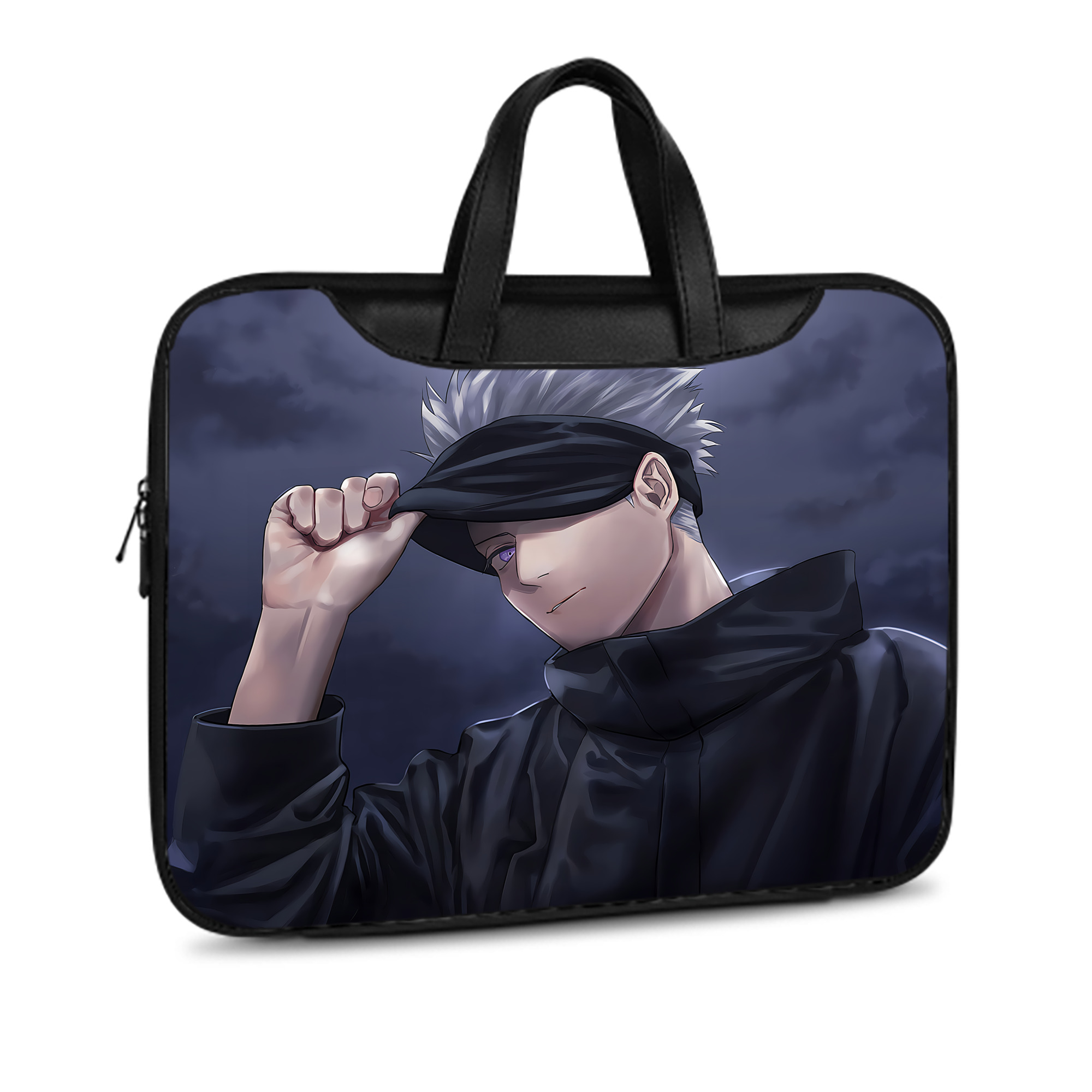 （画像用） 呪術廻戦 Jujutsu Kaisen レザーラップトップバッグ　ノートパソコンケース