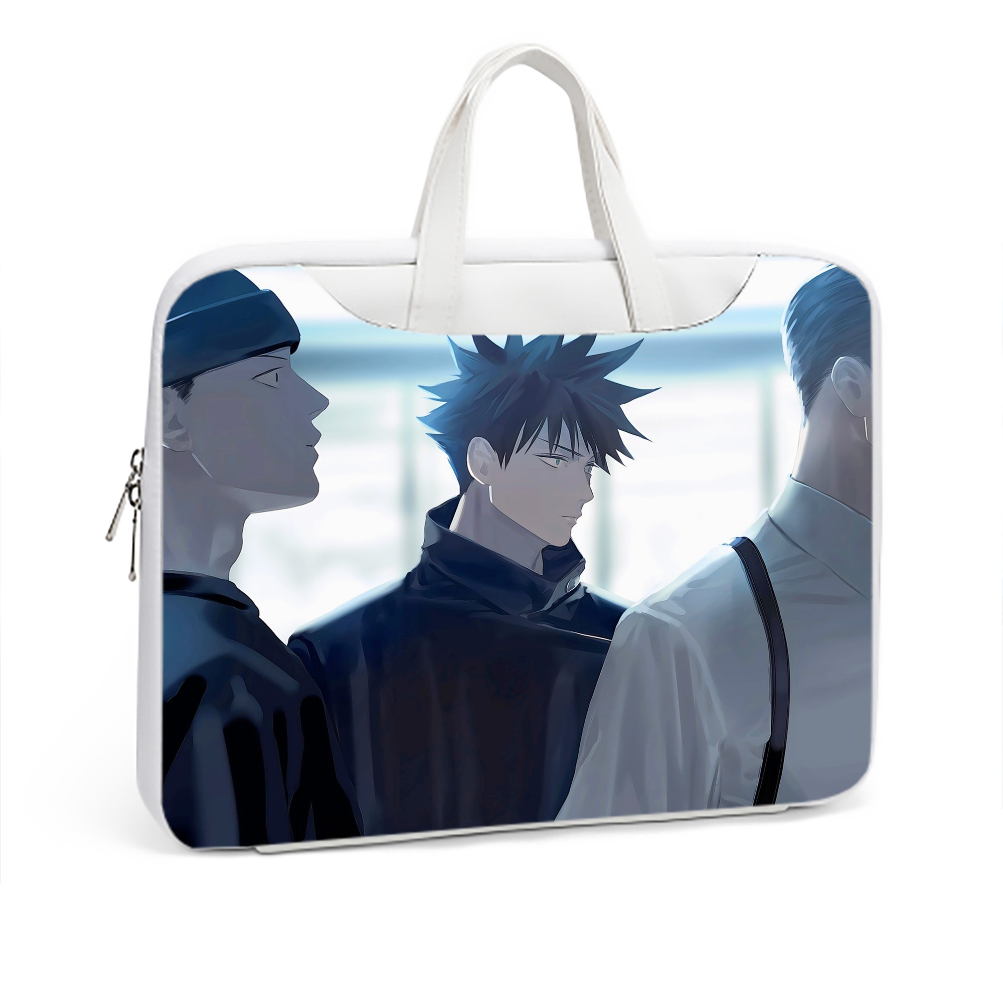 （画像用） 呪術廻戦 Jujutsu Kaisen レザーラップトップバッグ　ノートパソコンケース