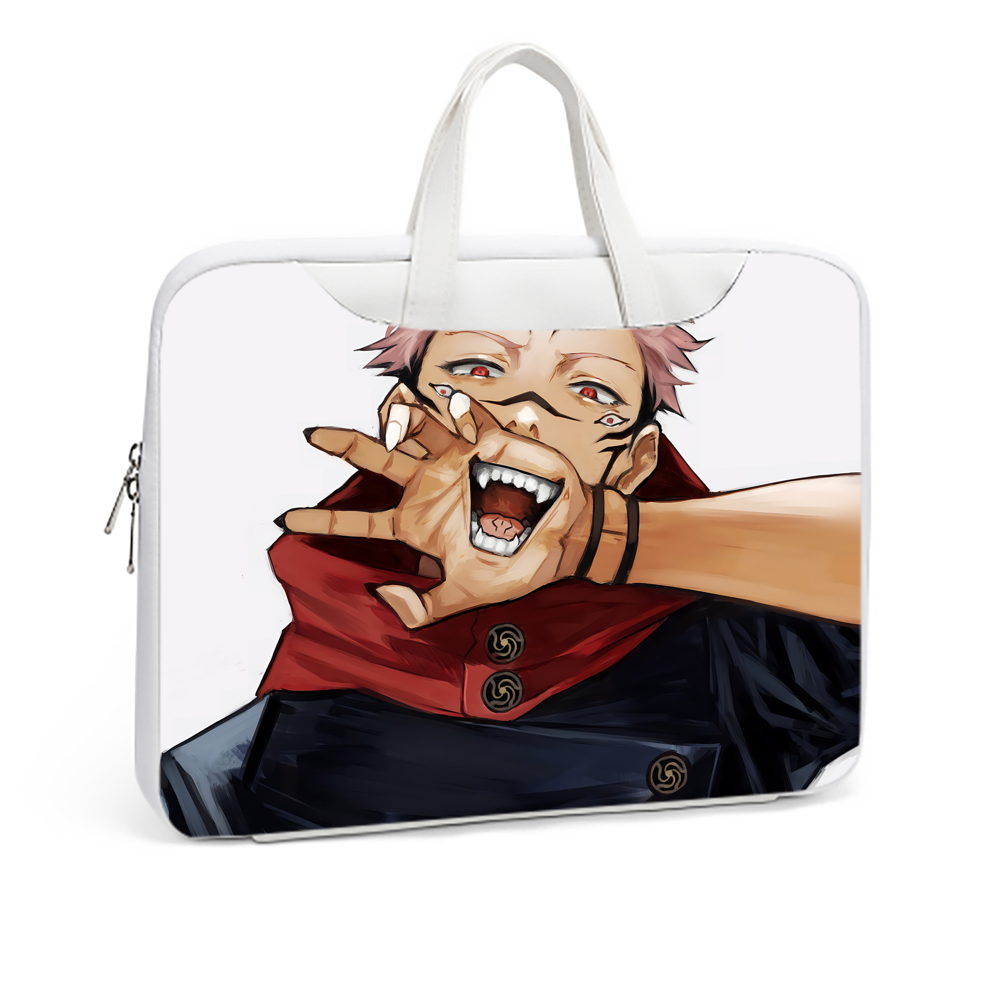 （画像用） 呪術廻戦 Jujutsu Kaisen レザーラップトップバッグ　ノートパソコンケース
