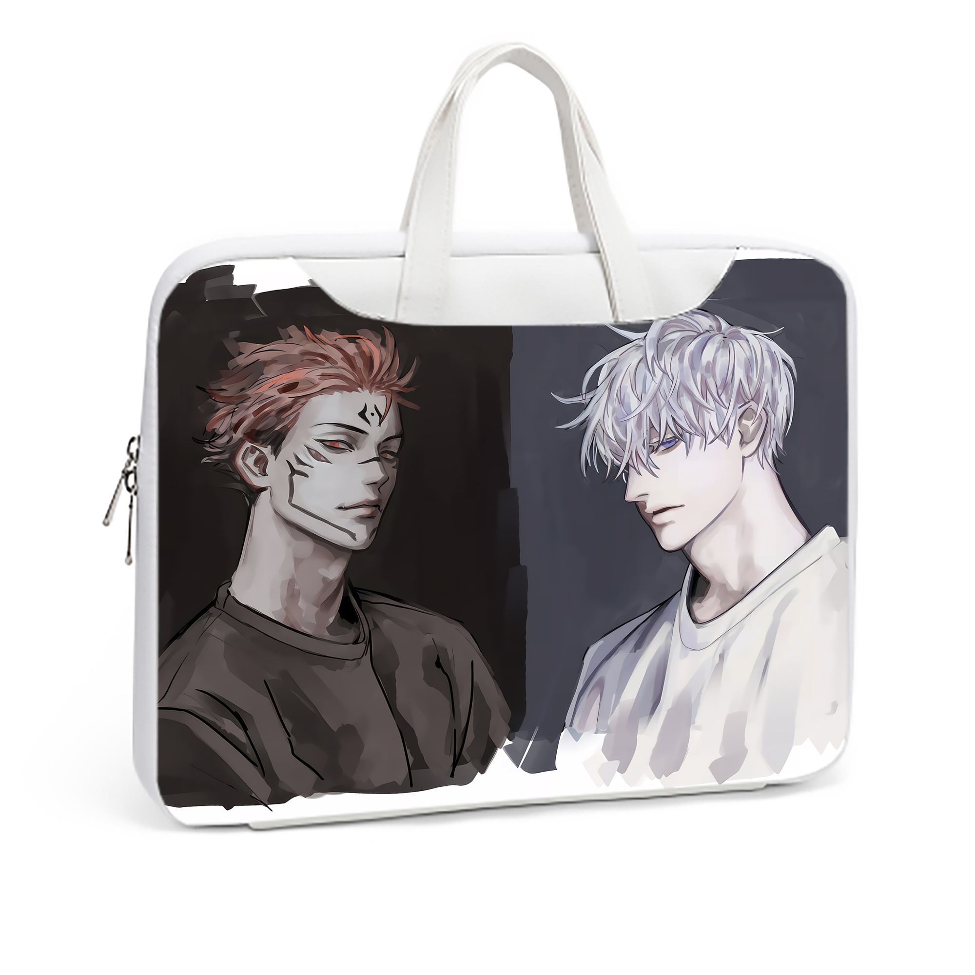 （画像用） 呪術廻戦 Jujutsu Kaisen レザーラップトップバッグ　ノートパソコンケース