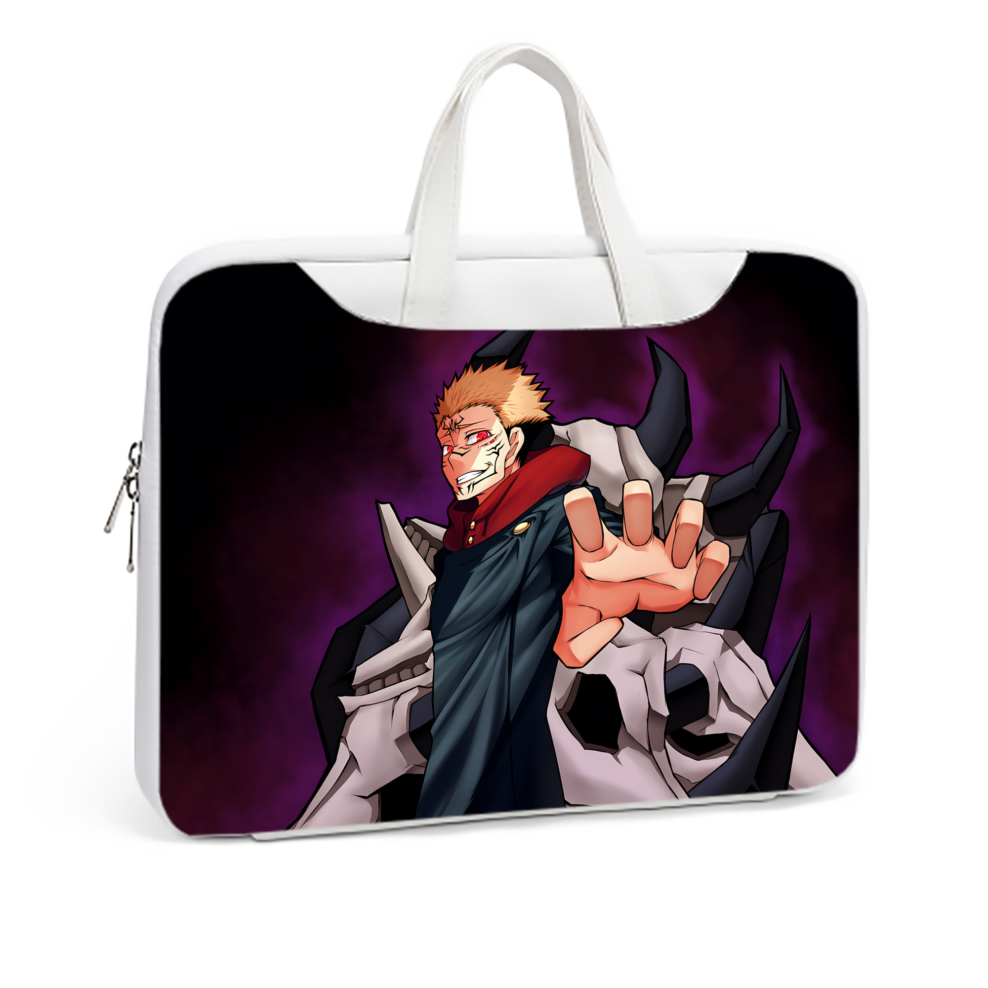 （画像用） 呪術廻戦 Jujutsu Kaisen レザーラップトップバッグ　ノートパソコンケース