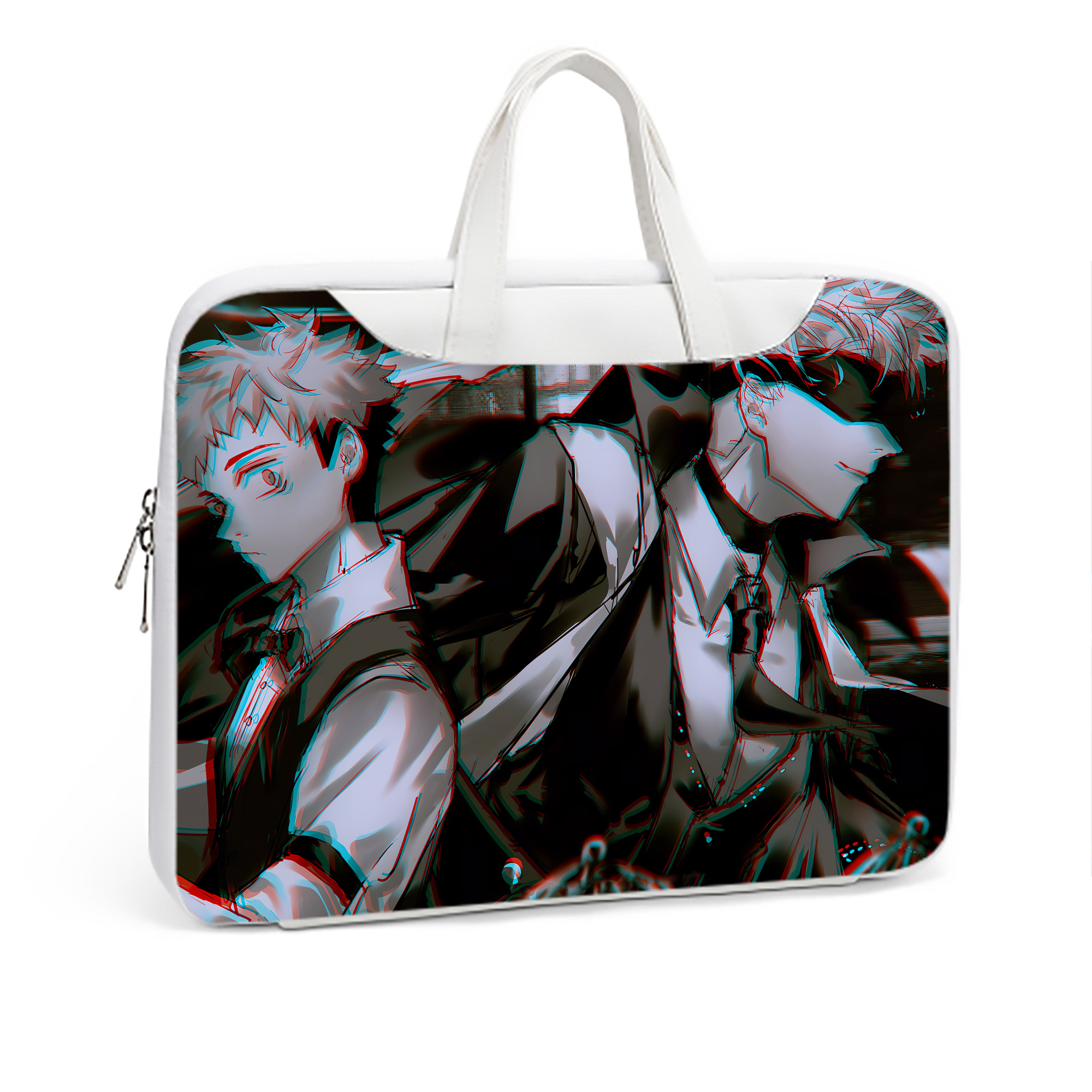 （画像用） 呪術廻戦 Jujutsu Kaisen レザーラップトップバッグ　ノートパソコンケース