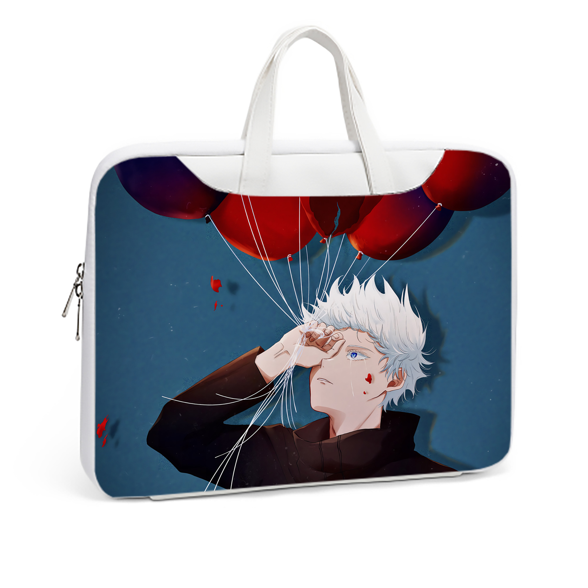 （画像用） 呪術廻戦 Jujutsu Kaisen レザーラップトップバッグ　ノートパソコンケース