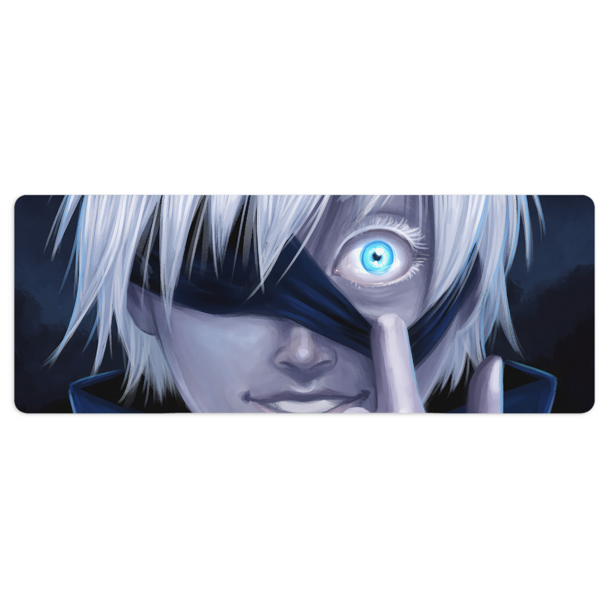 （画像用） 呪術廻戦 Jujutsu Kaisen ステッチ加工 大判デスクマット／滑り止めマウスパッド